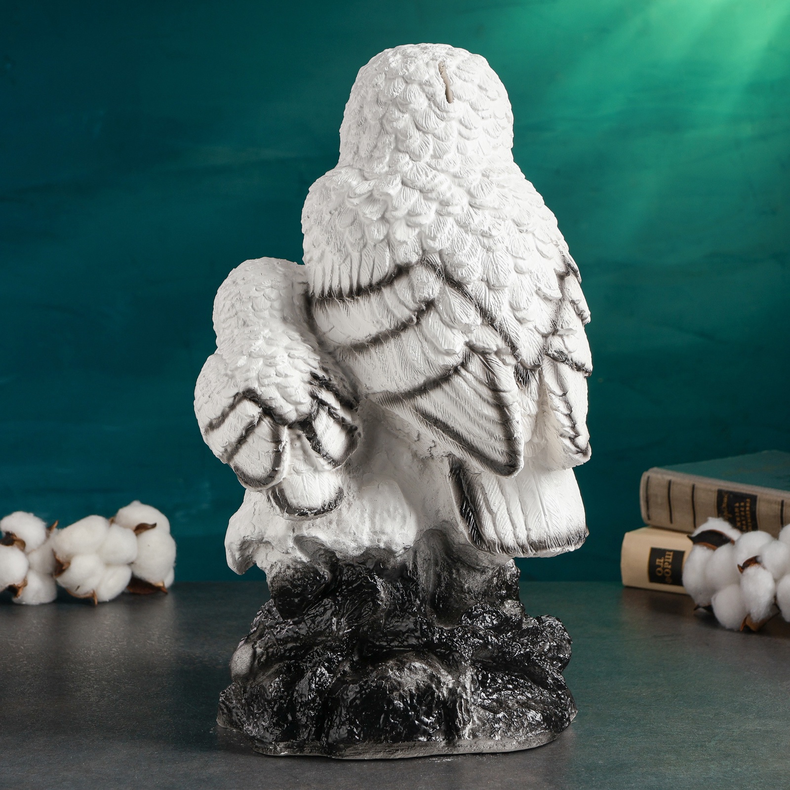 Изображение товара Копилка совы полярные 20x18x33 см – ХОРОШИЕ СУВЕНИРЫ