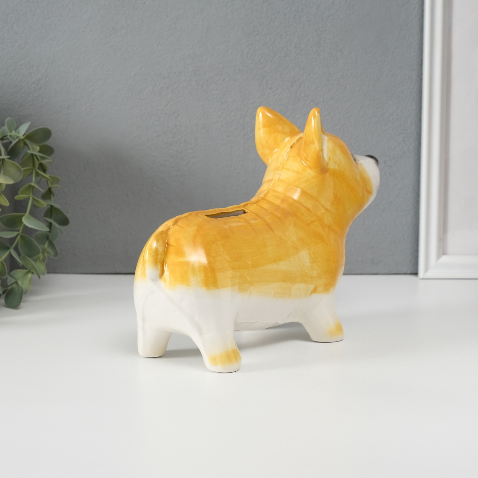 Изображение товара Копилка СИМА-ЛЕНД Корги-шарик Керамика