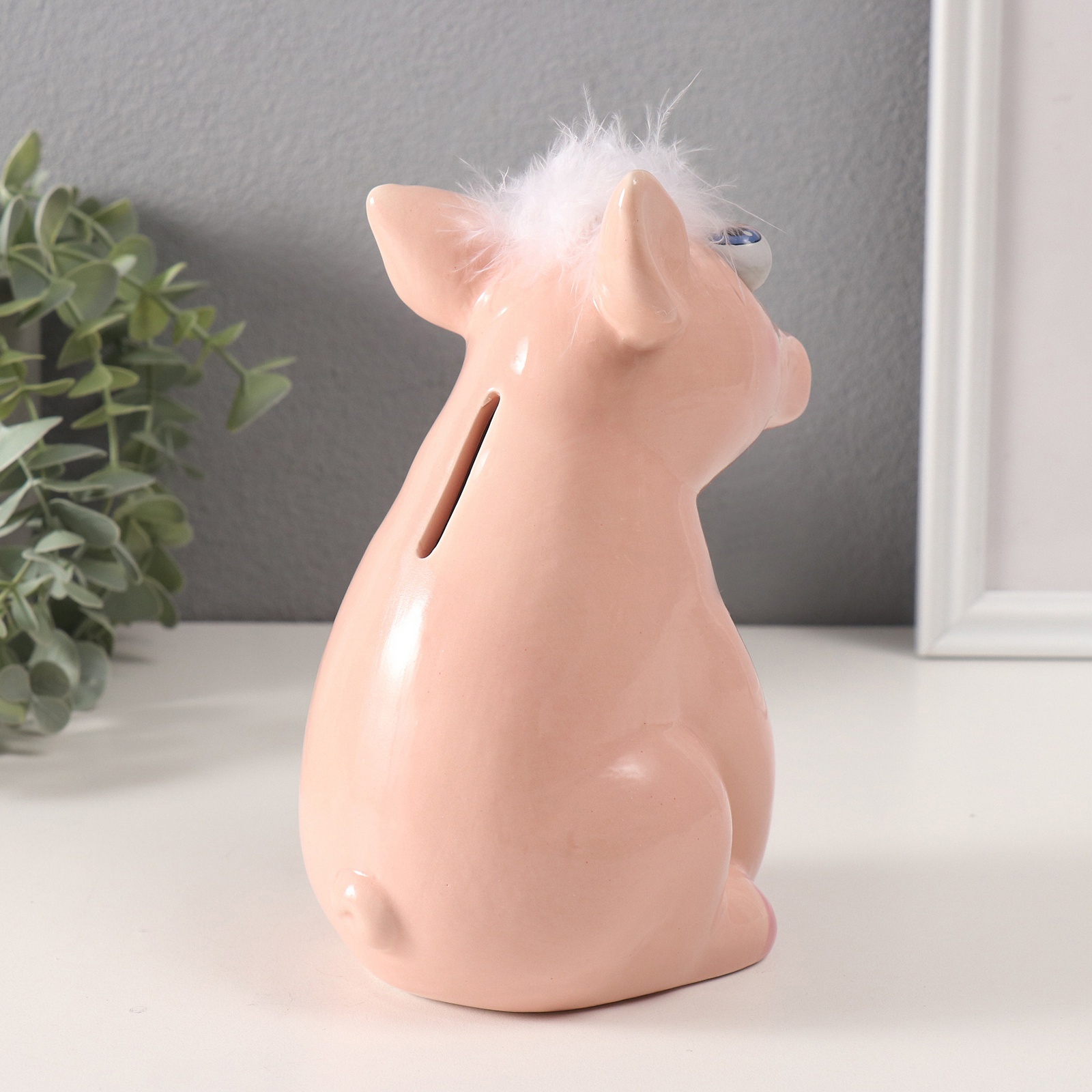 Изображение товара Копилка керамика Хрюша-пучеглазка 10х135х17 см 10327671