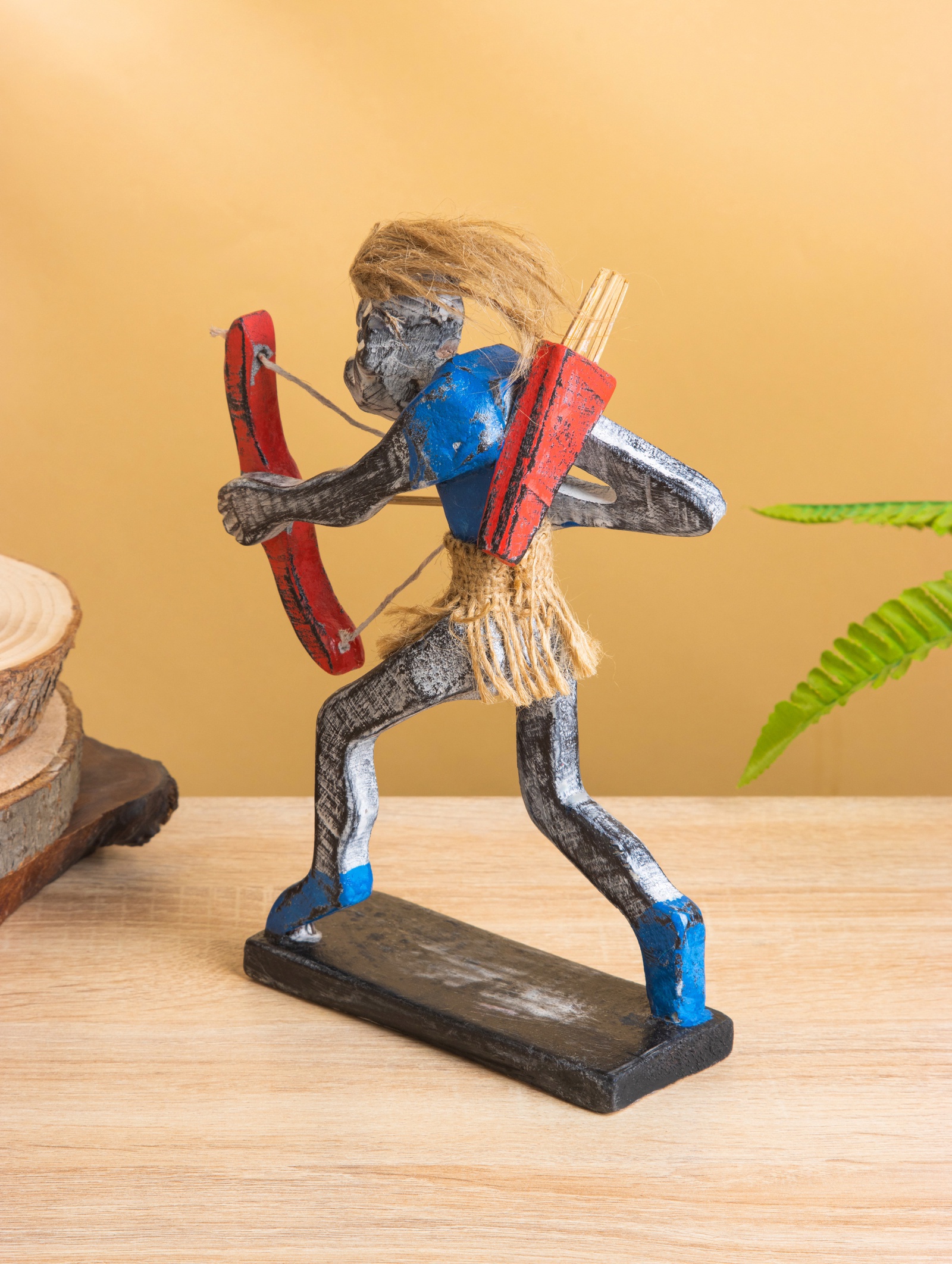 Изображение товара Сувенир Аборигены лучник дерево 15х7х23 см 10485685