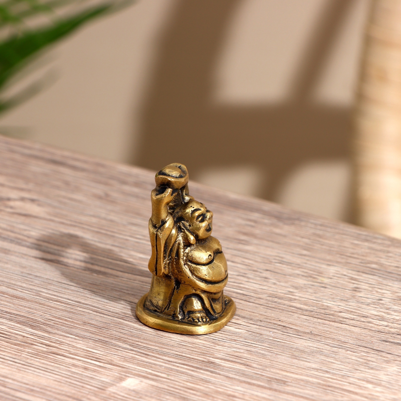 Изображение товара Сувенир Хотэй руки вверх латунь 45 см 9922379