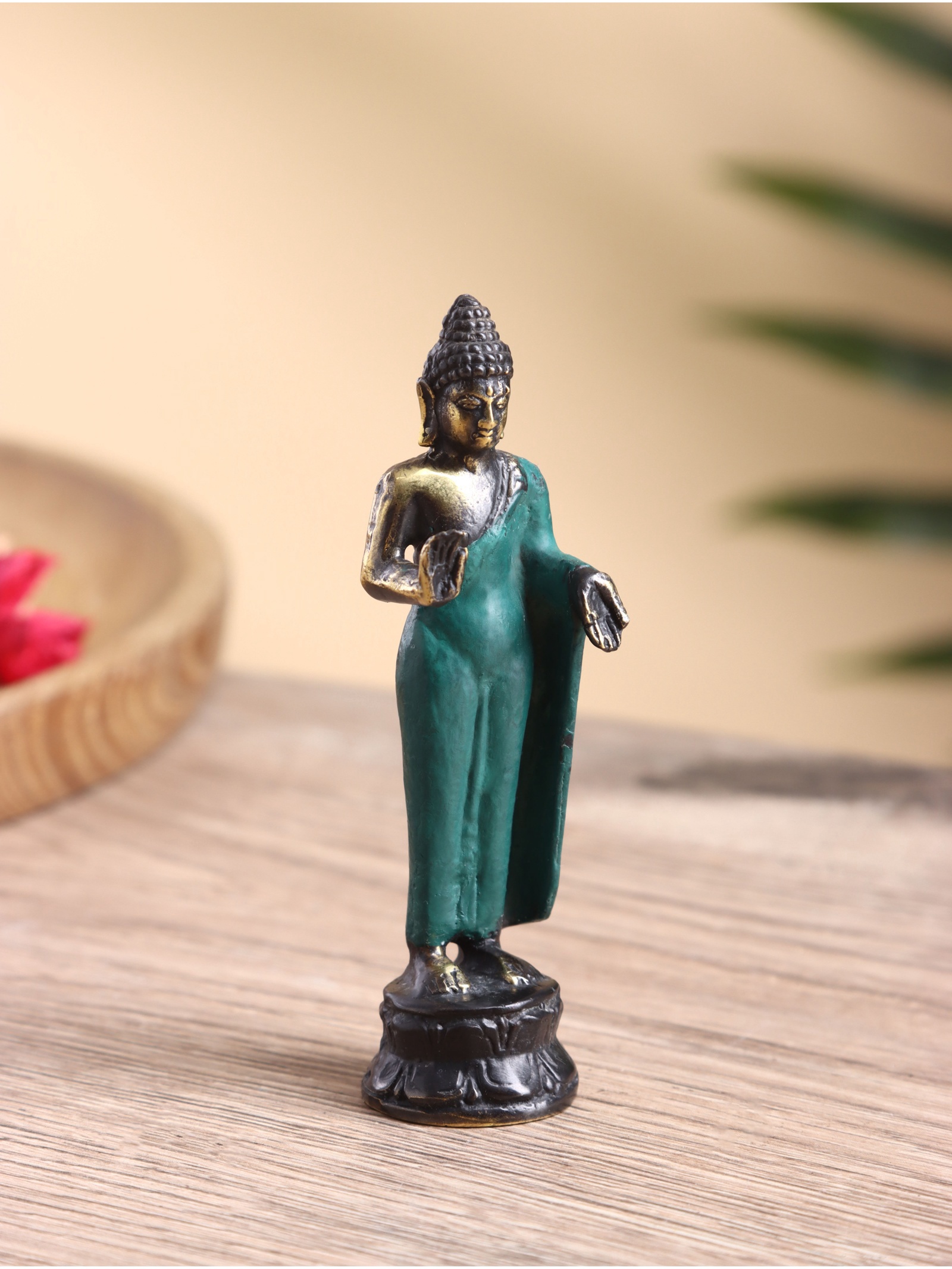 Изображение товара Сувенир бронза Будда 3х3х11 см 10176475