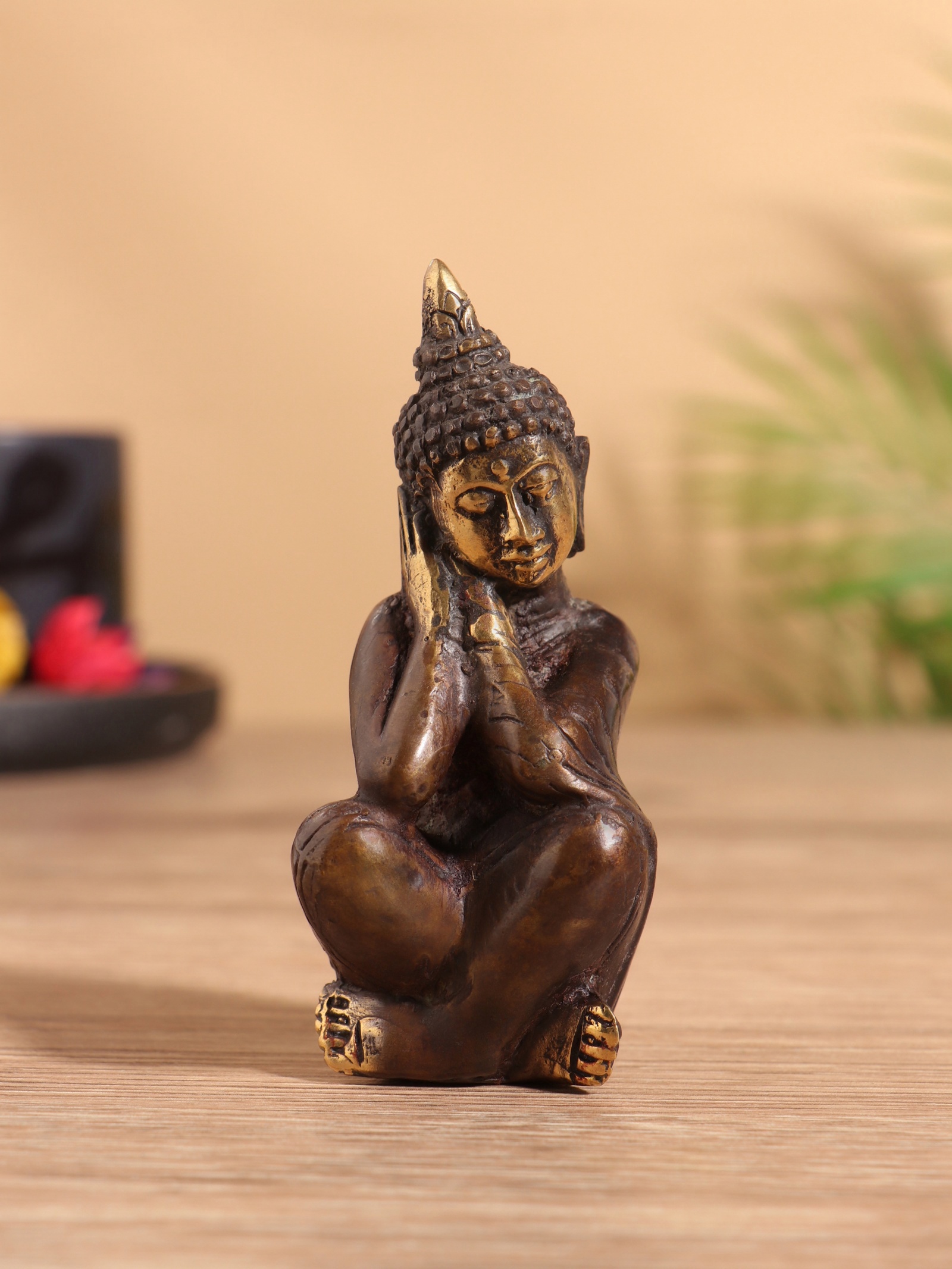 Изображение товара Сувенир Будда бронза 4×4×9 см