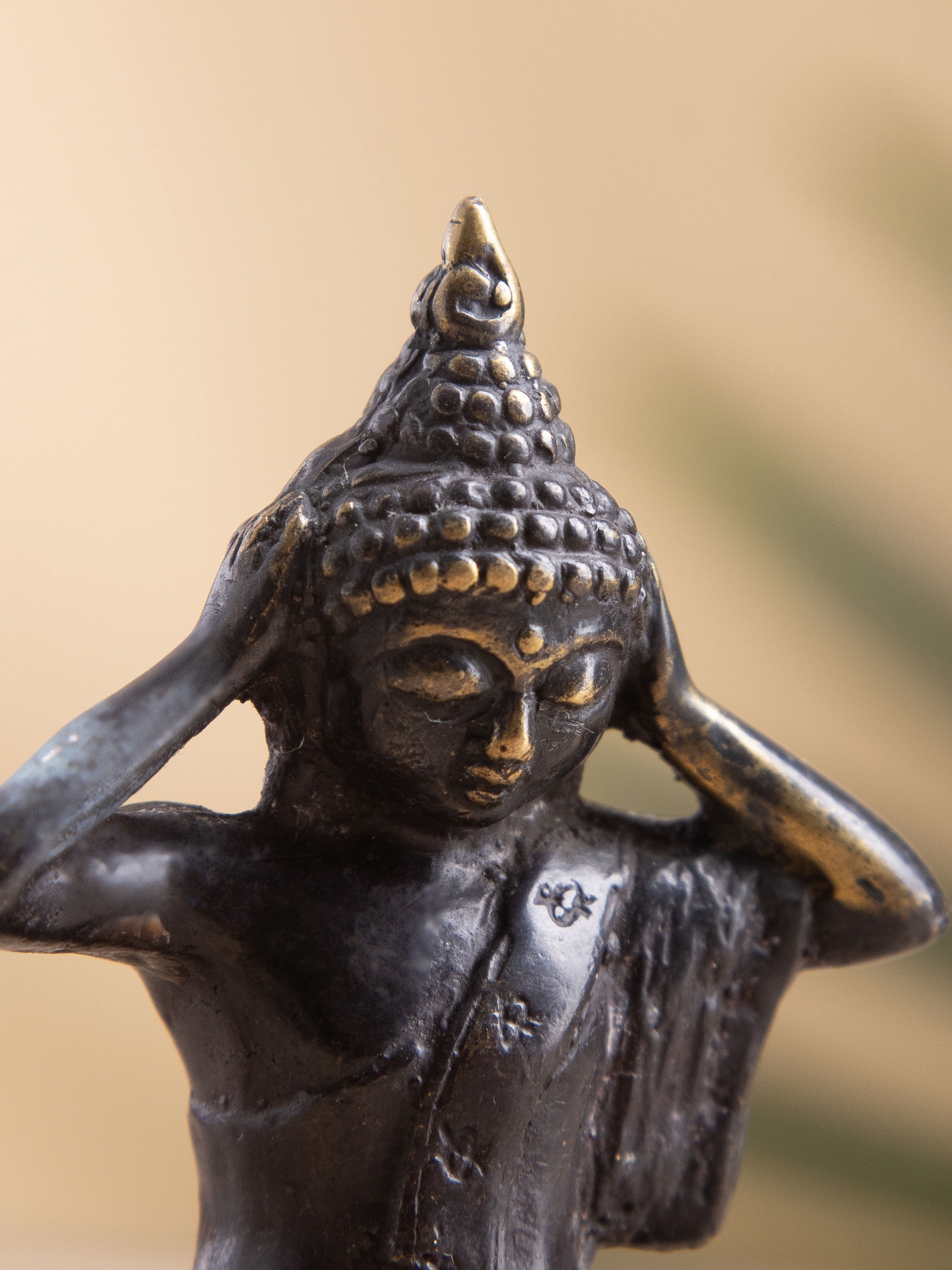 Изображение товара Сувенир бронза Будда 5х3х7 см 10176482