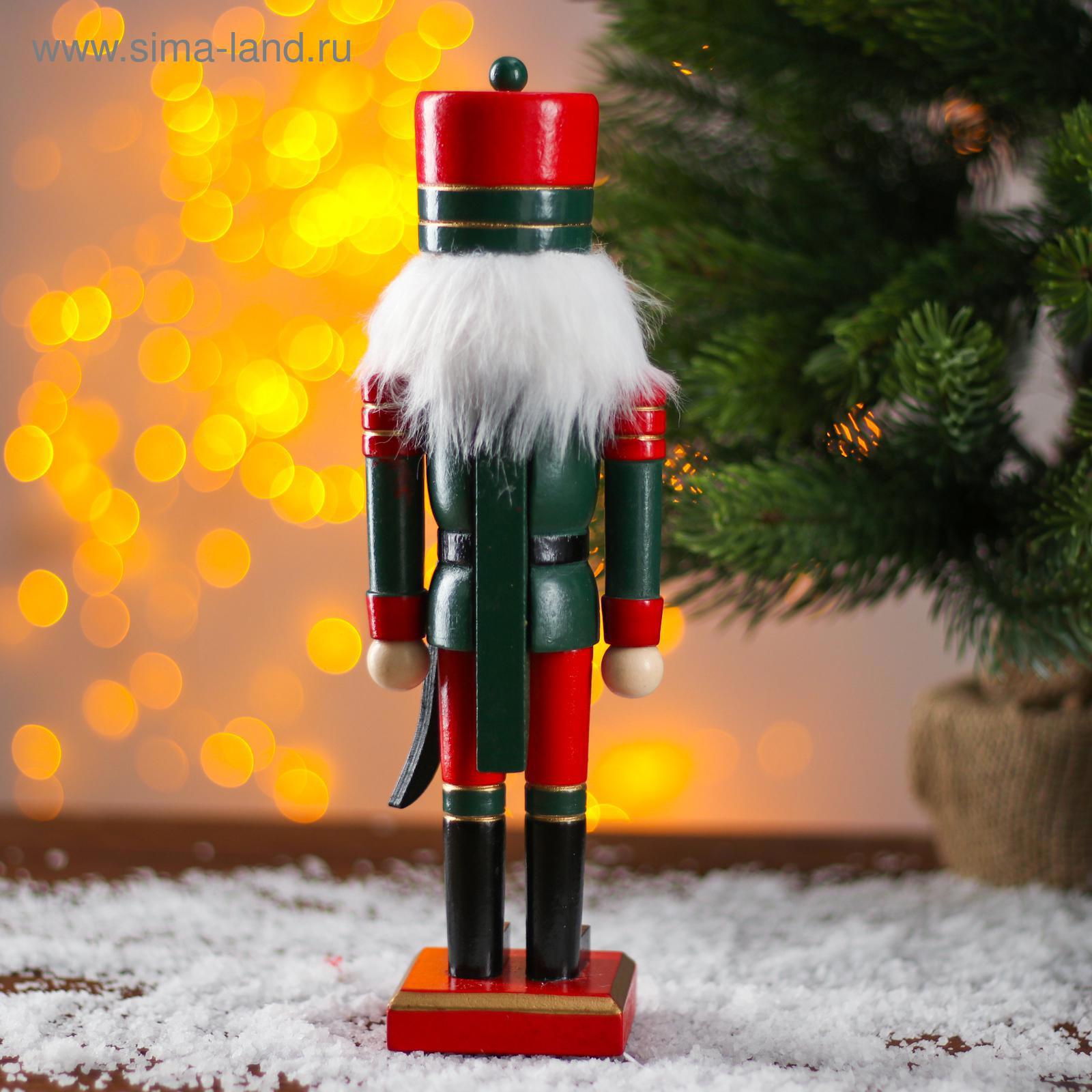 Изображение товара Декоративная фигура ЛЕСНАЯ МАСТЕРСКАЯ Щелкунчики 5х8х24,5 см МИКС