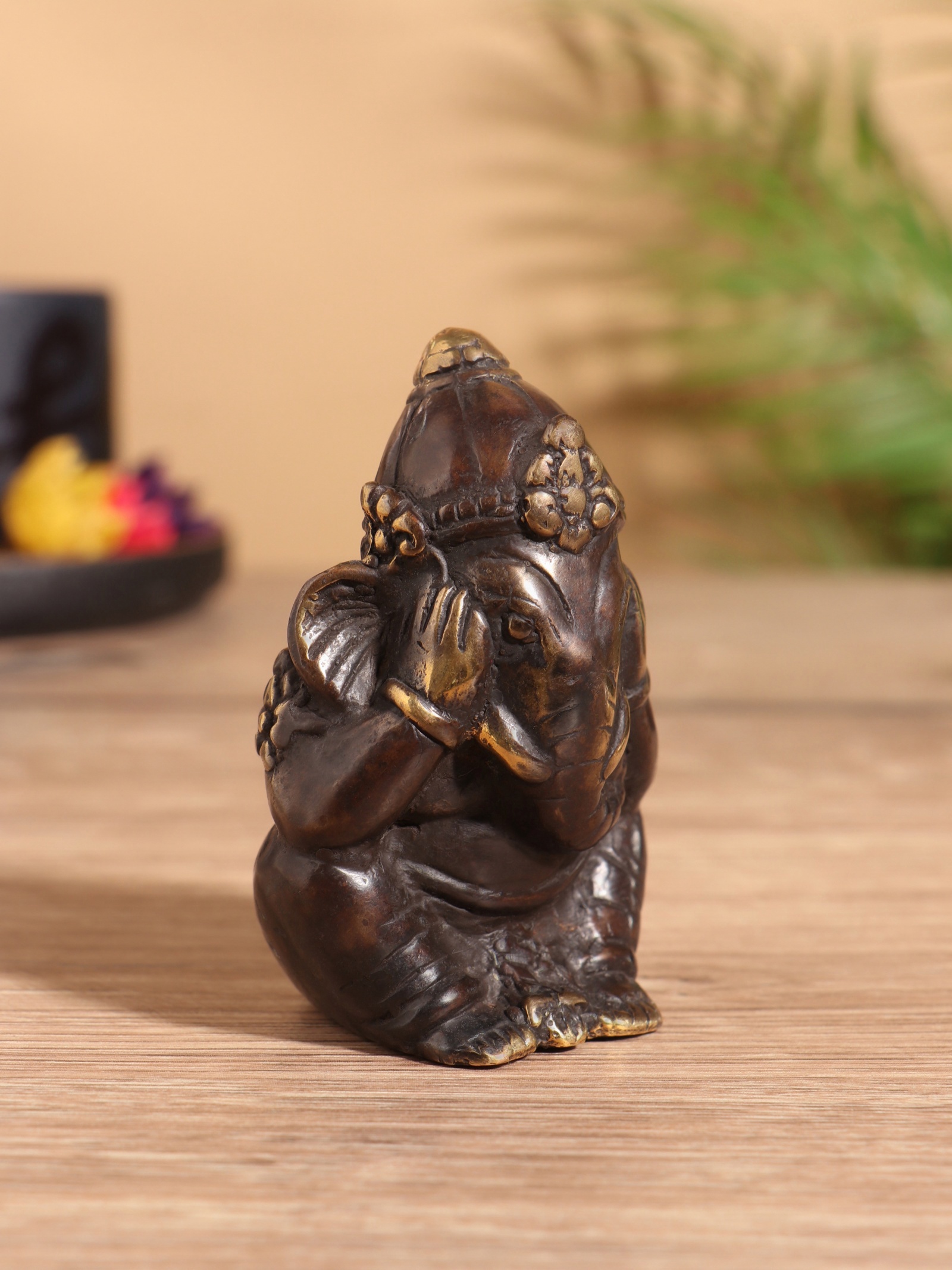 Изображение товара Сувенир бронза Ганеша 5х5х8 см 10176522