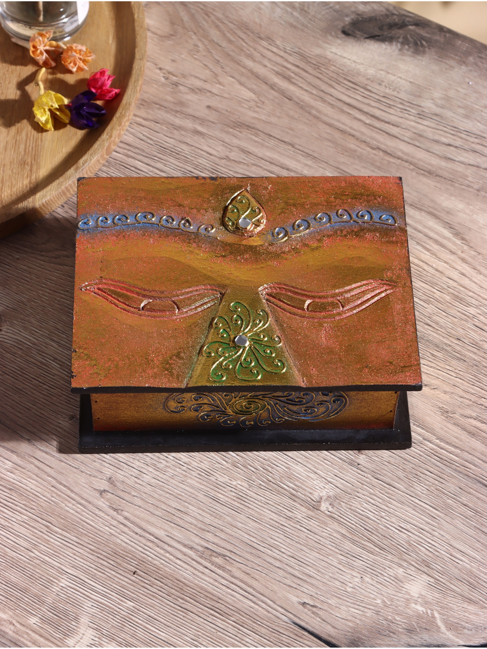 Изображение товара Шкатулка резная МДФ 15х19х75 см 10464958