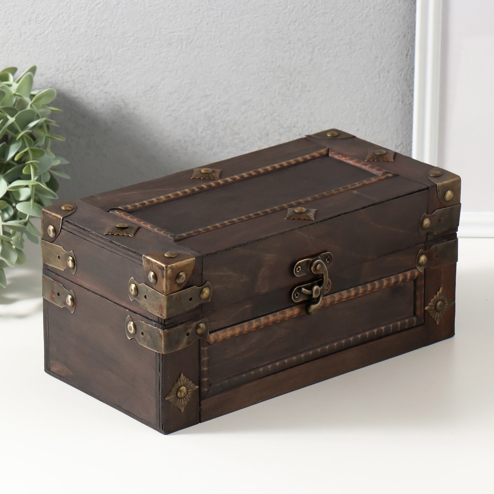 Изображение товара Шкатулка сундук дерево Бонфилия 275х14х125 см 10323755