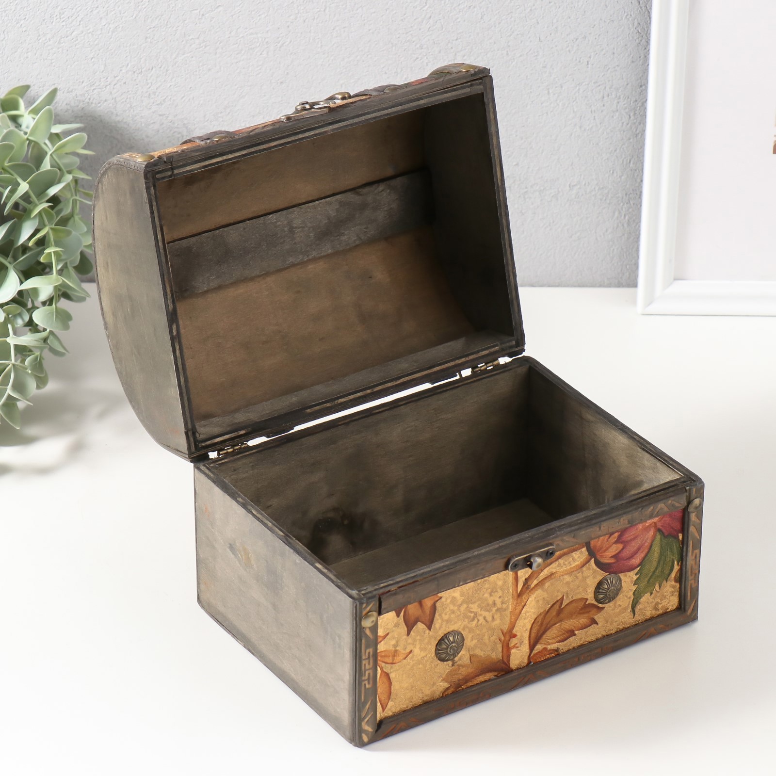 Изображение товара Шкатулка сундук дерево Джианна 20х15х155 см 10323753