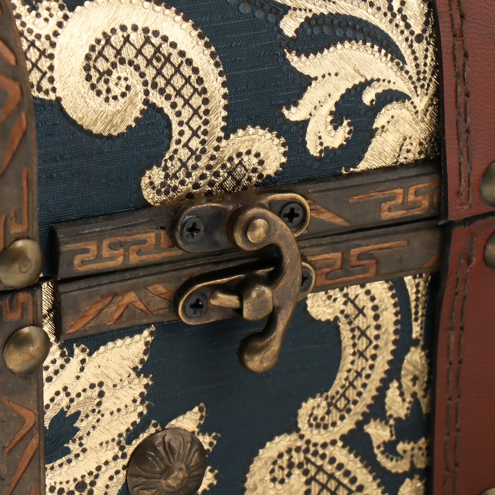 Изображение товара Шкатулка сундук дерево Золотые китайские огурцы 20х15х155 см 10323748