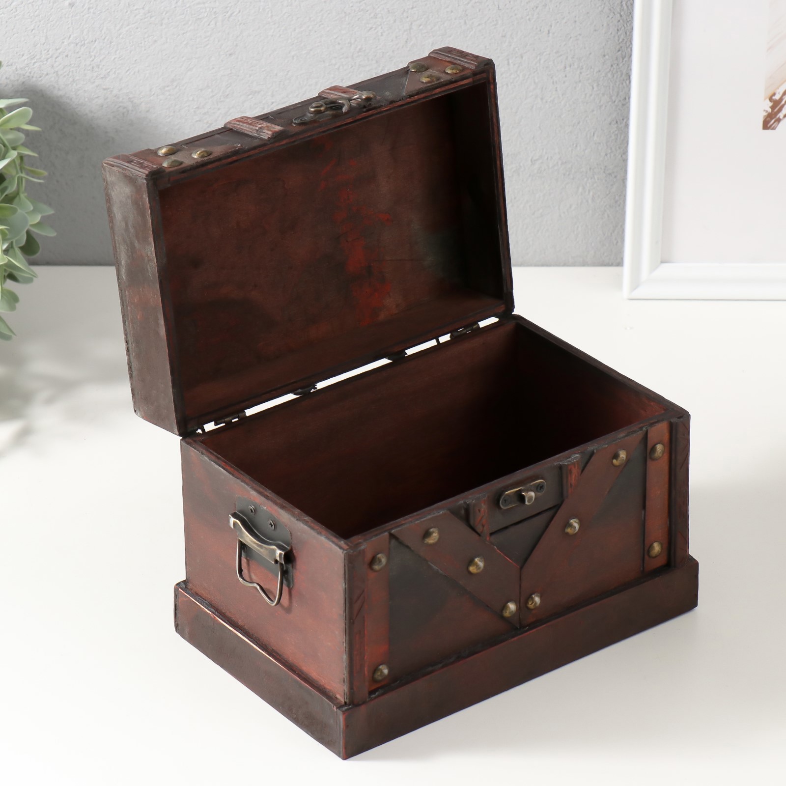 Изображение товара Шкатулка сундук дерево Маддалена 21х135х145 см 10323743