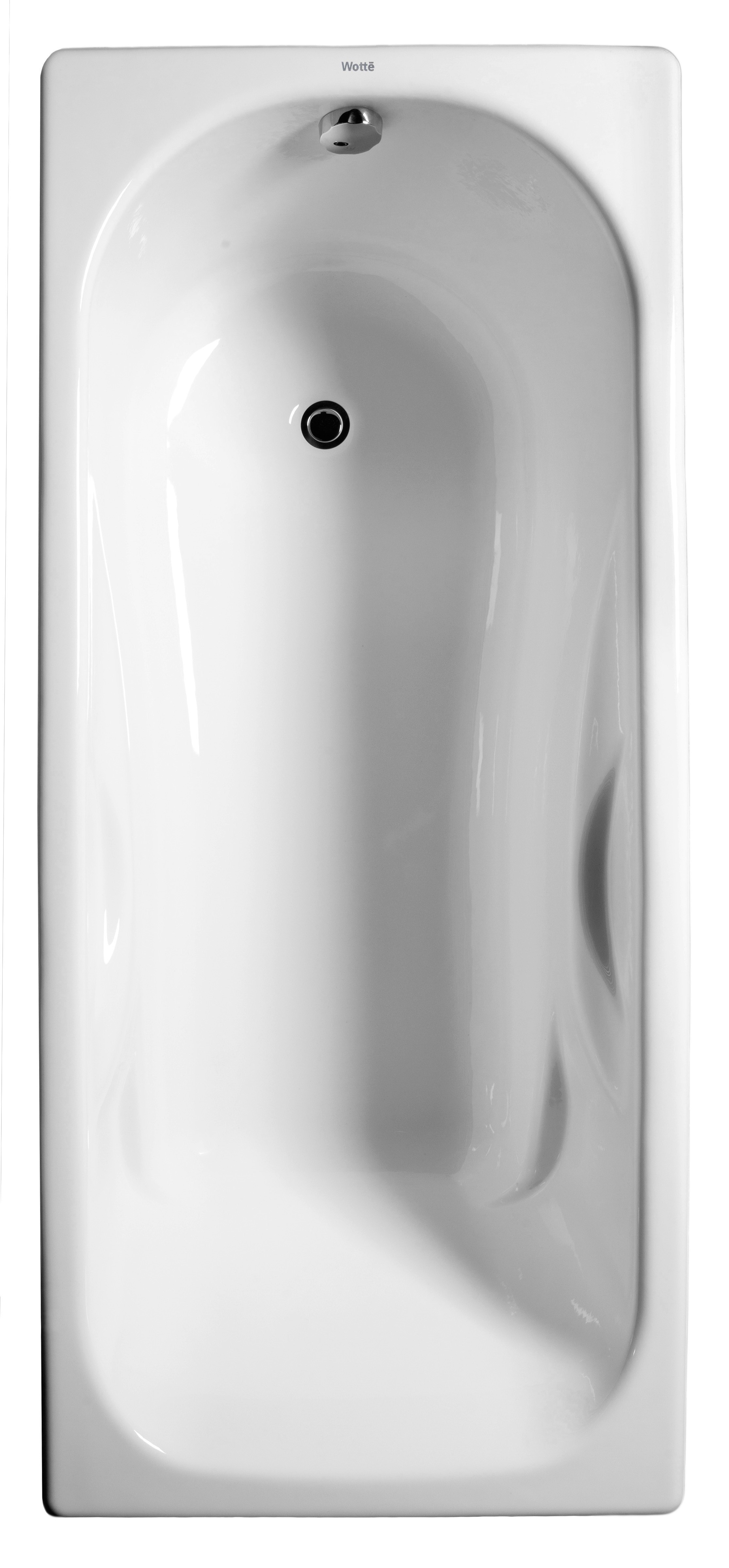 Изображение товара Ванна Wotte Comfort чугунная эмалированная 170x75x44.5 см цвет белый