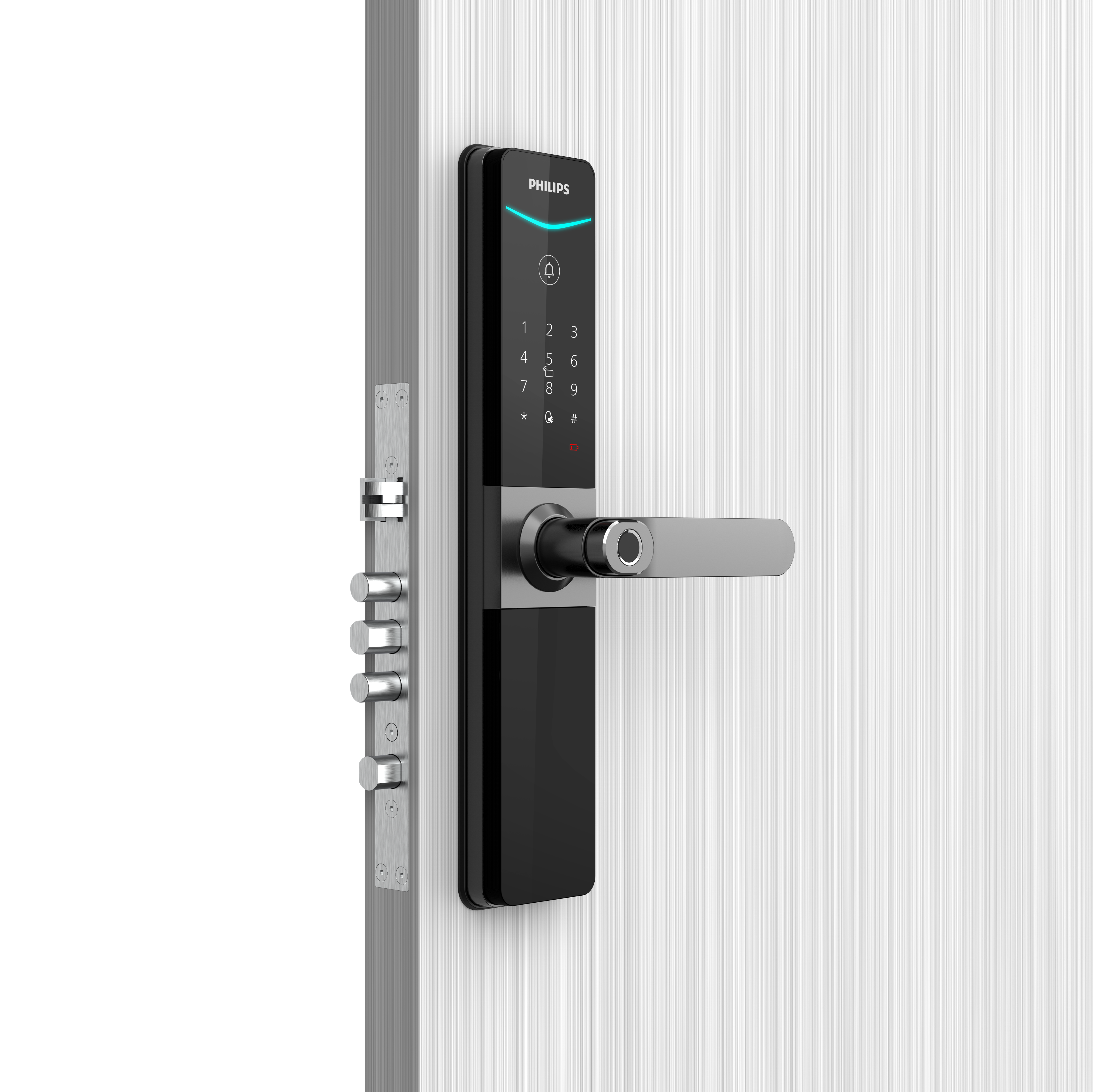 Изображение товара Электронный замок Philips EasyKey DDL610-5HBS с возможностью удаленного управления