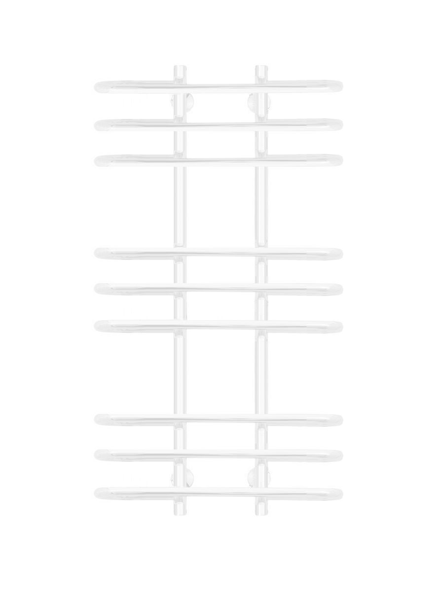 Изображение товара Полотенцесушитель водяной лесенка Secado Венеция 3 1000x500 мм универсальная подводка нержавеющая сталь цвет белый матовый