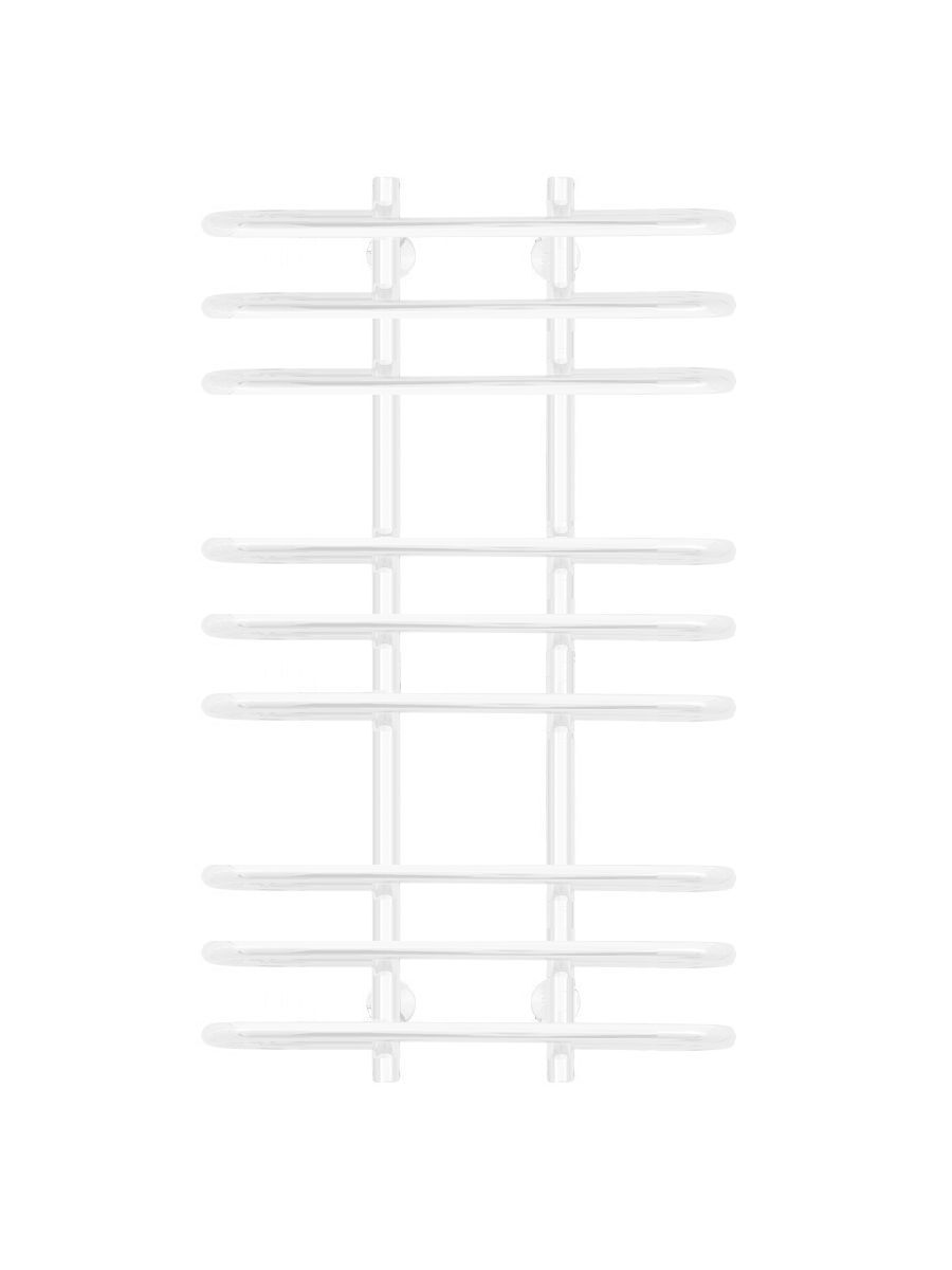 Изображение товара Полотенцесушитель водяной Secado Венеция 3 800x500 мм белый матовый нержавеющая сталь