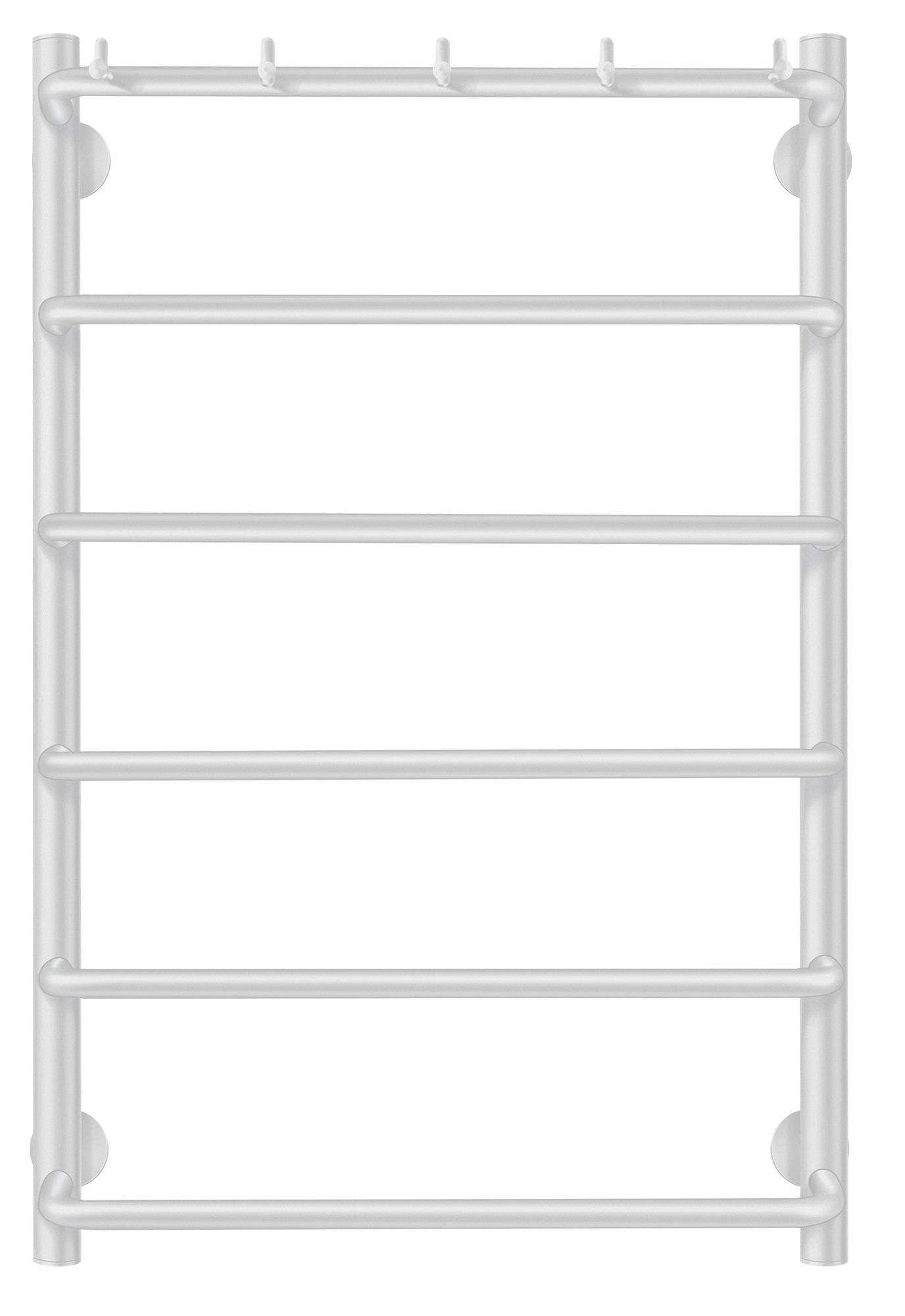 Изображение товара Полотенцесушитель водяной Secado Мерида 1 К 80x50 нержавеющая сталь белый матовый