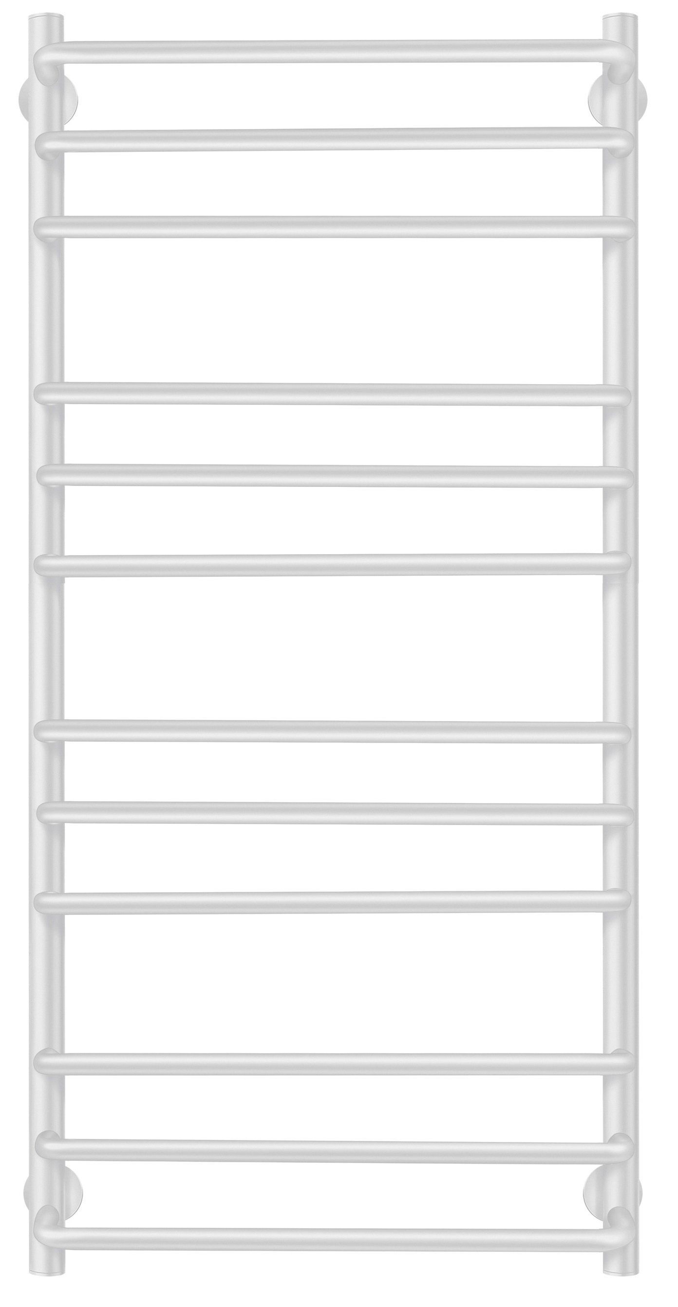 Изображение товара Полотенцесушитель водяной лесенка Secado Мерида 3 1000x500 мм универсальная подводка нержавеющая сталь цвет белый матовый