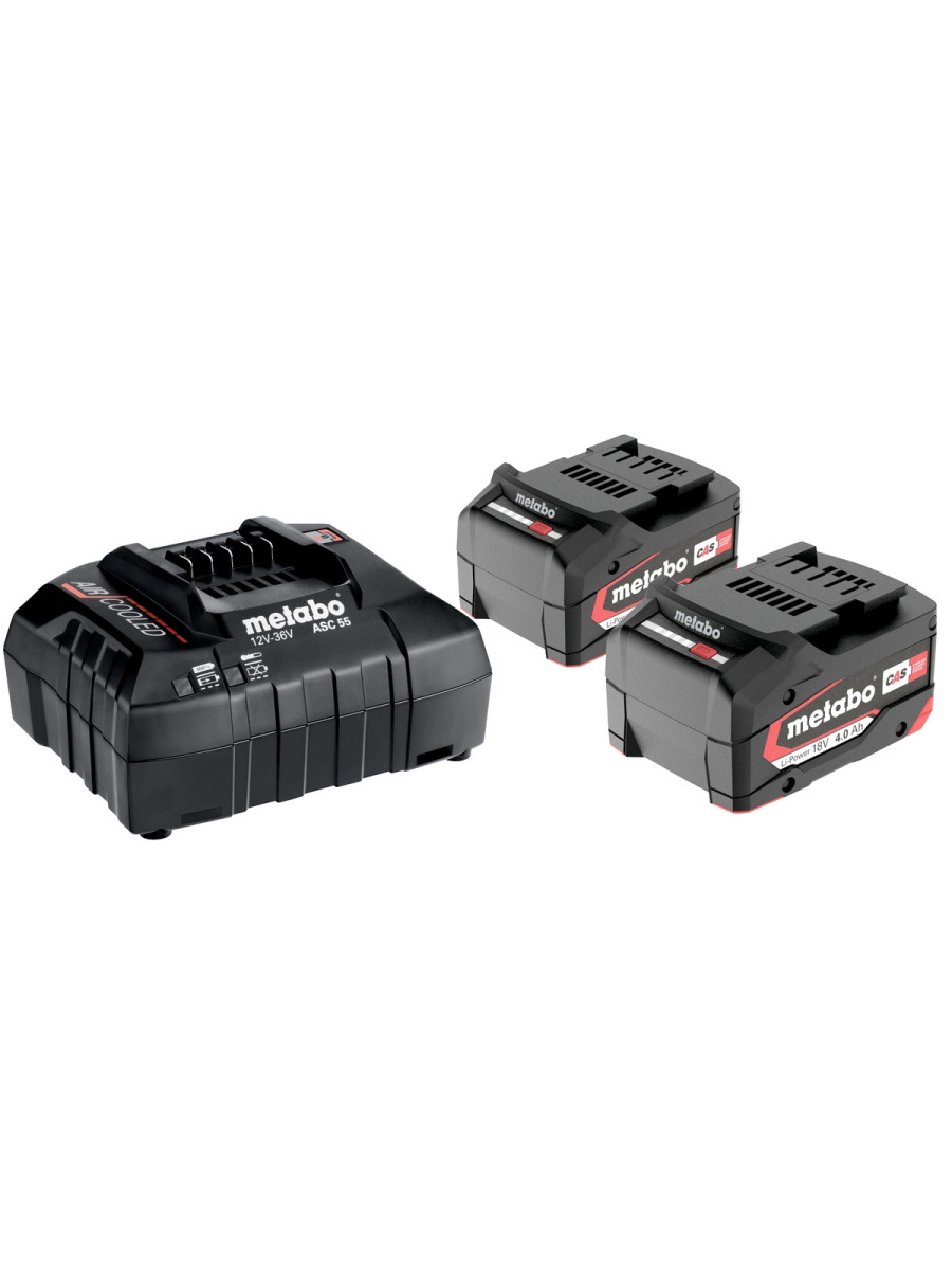 Изображение товара Аккумулятор Metabo Basic Set 4.0, 18 В Li-Ion 4 Ач