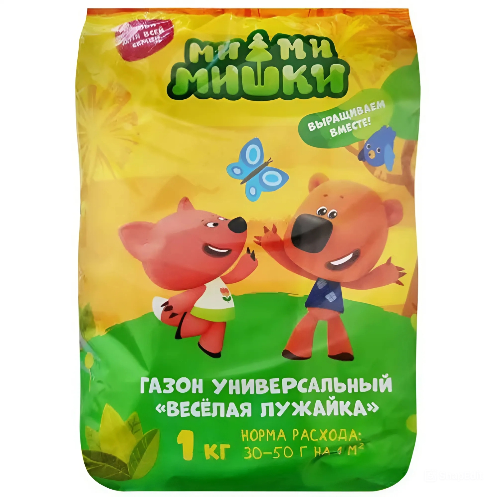 Изображение товара Газонные семена Ми-Ми-Мишки Универсальные 1 кг для любого участка
