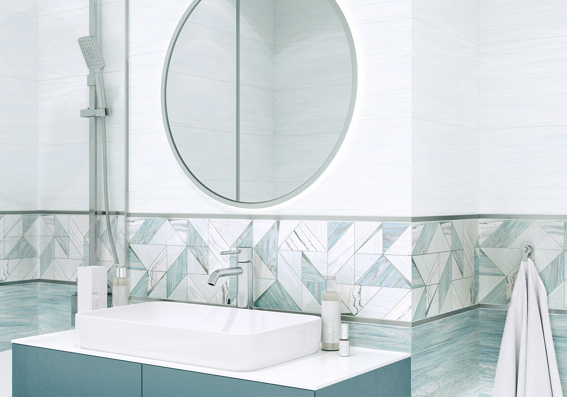 Изображение товара Плитка Alma Ceramica North TWU09NRT006 50x24.9 см разноцветная