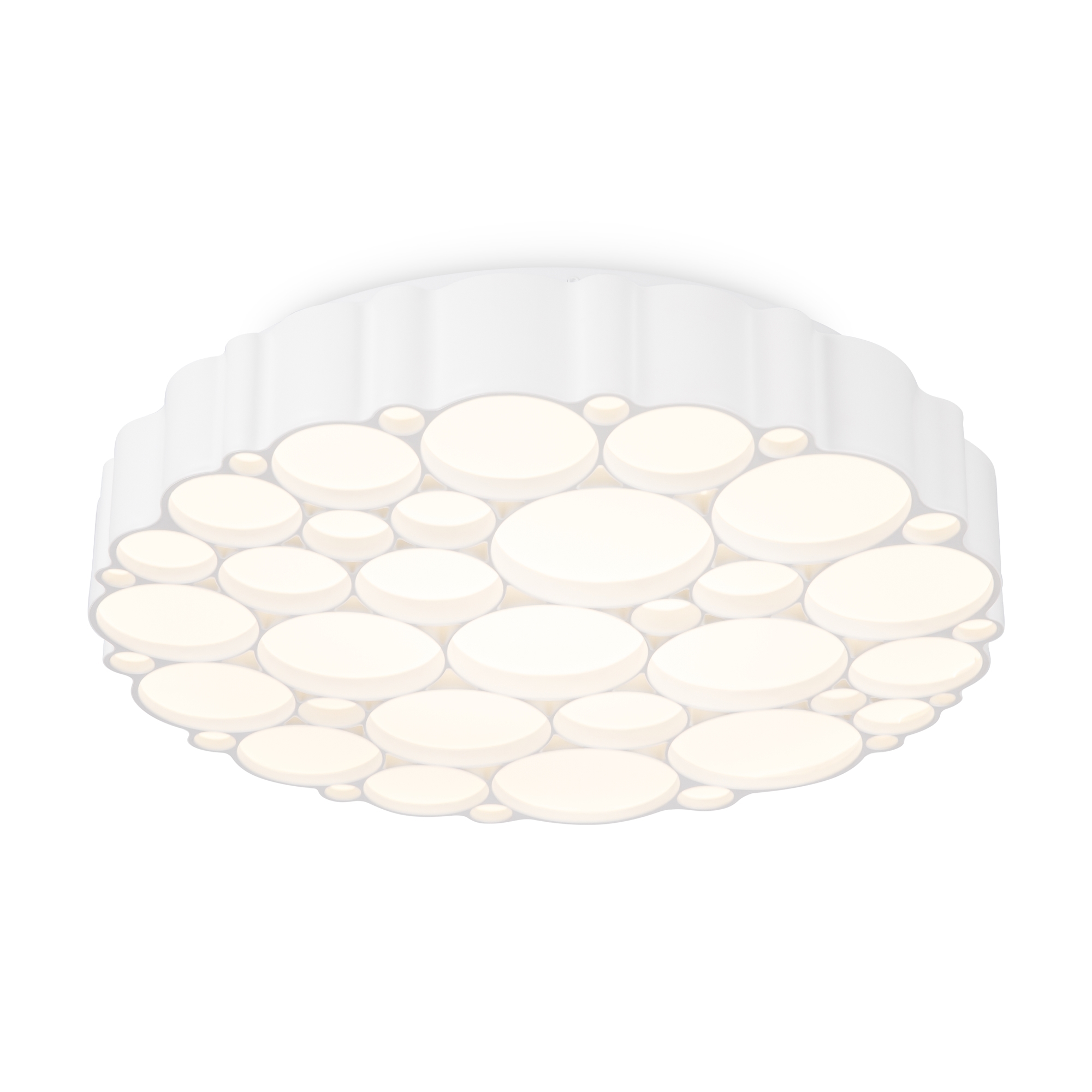 Изображение товара Люстра потолочная с LED освещением FREYA FR6043CL-L72W белая для натяжных потолков