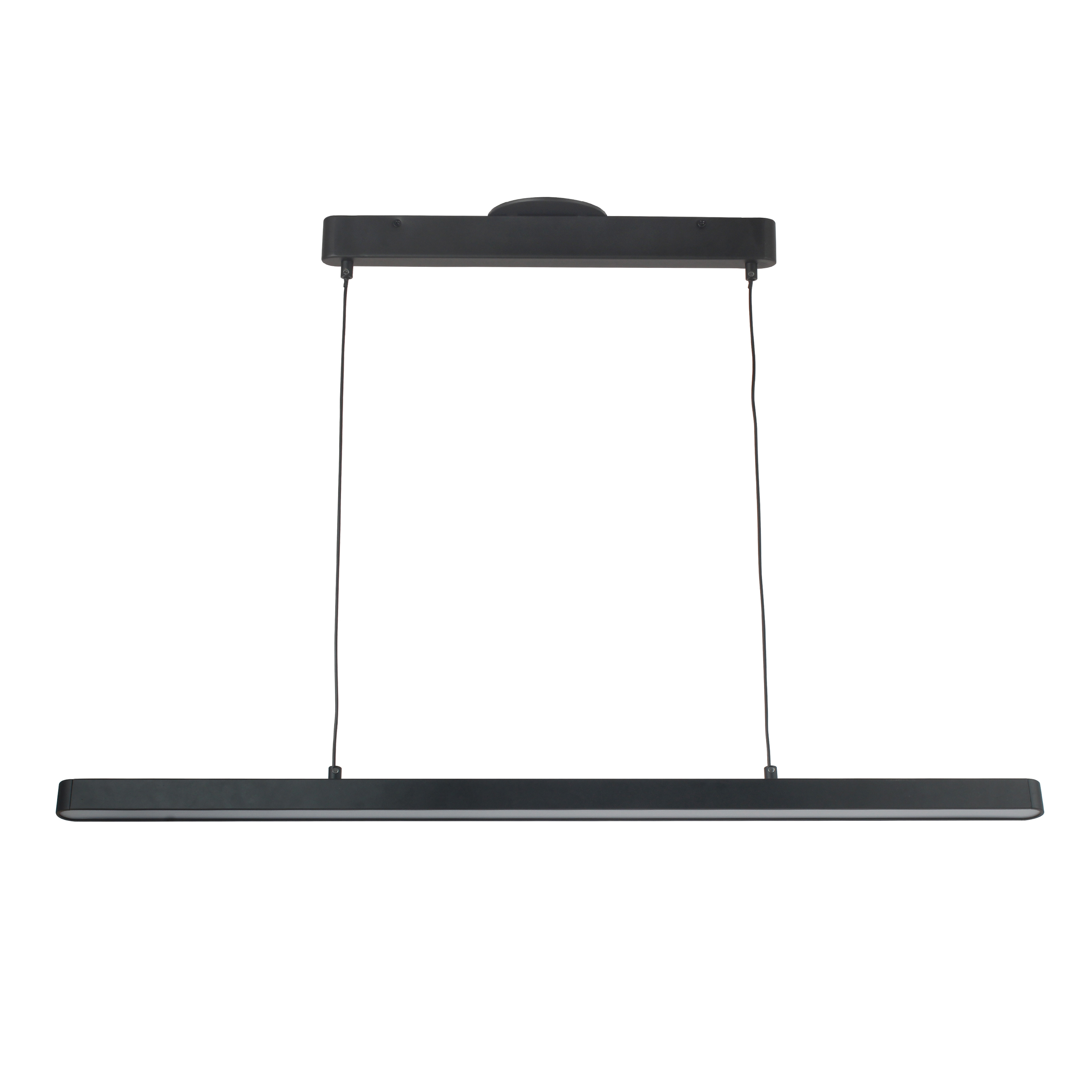 Изображение товара Светильник подвесной светодиодный Kumba 20 м² черный с теплым белым светом