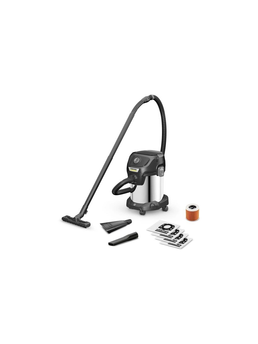 Изображение товара Пылесос строительный Karcher KWD 3 S V-17/4/20 Anniversary Edition, 1000 Вт, 17 л