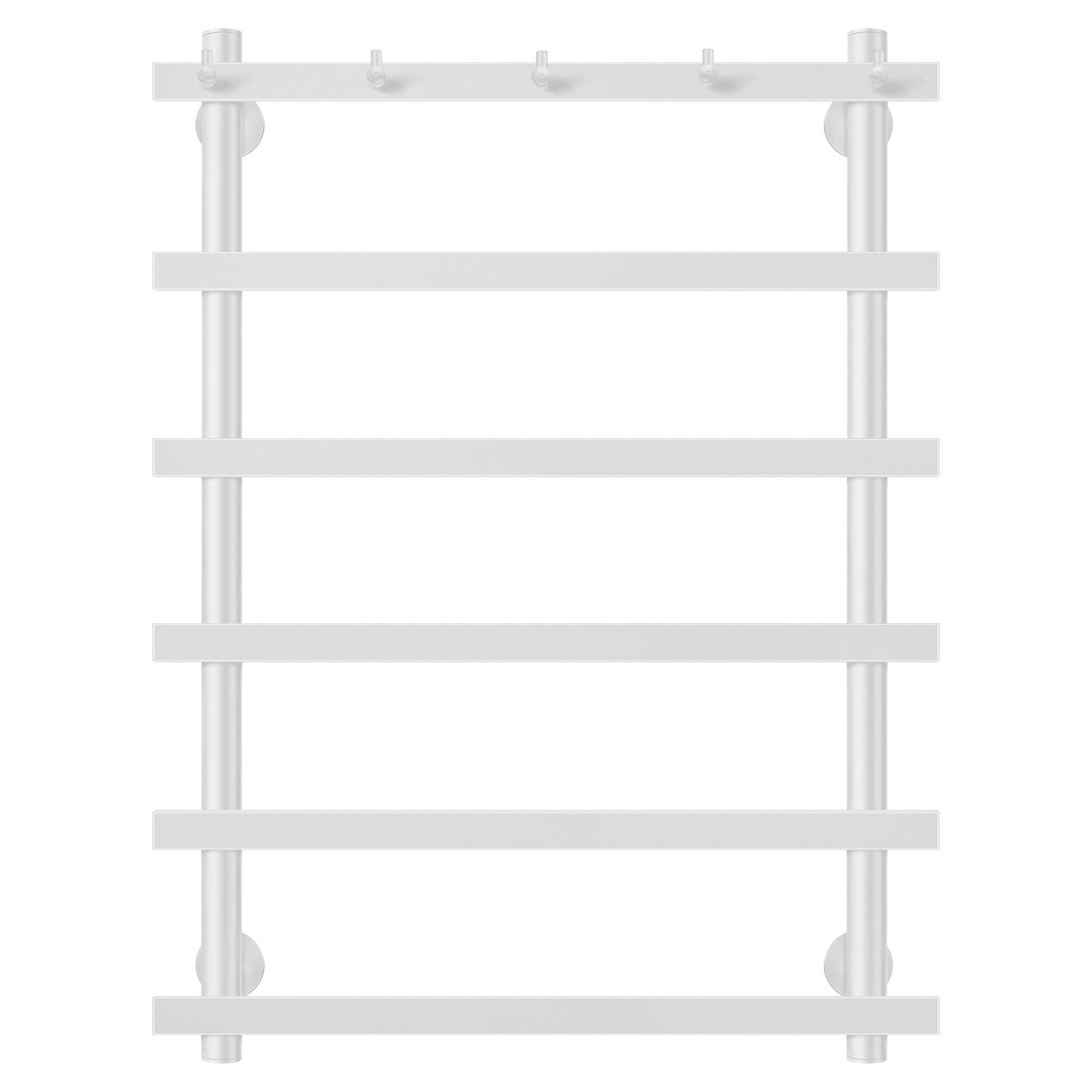 Изображение товара Водяной полотенцесушитель секция Понтида 1 К белый матовый в стиле лесенка