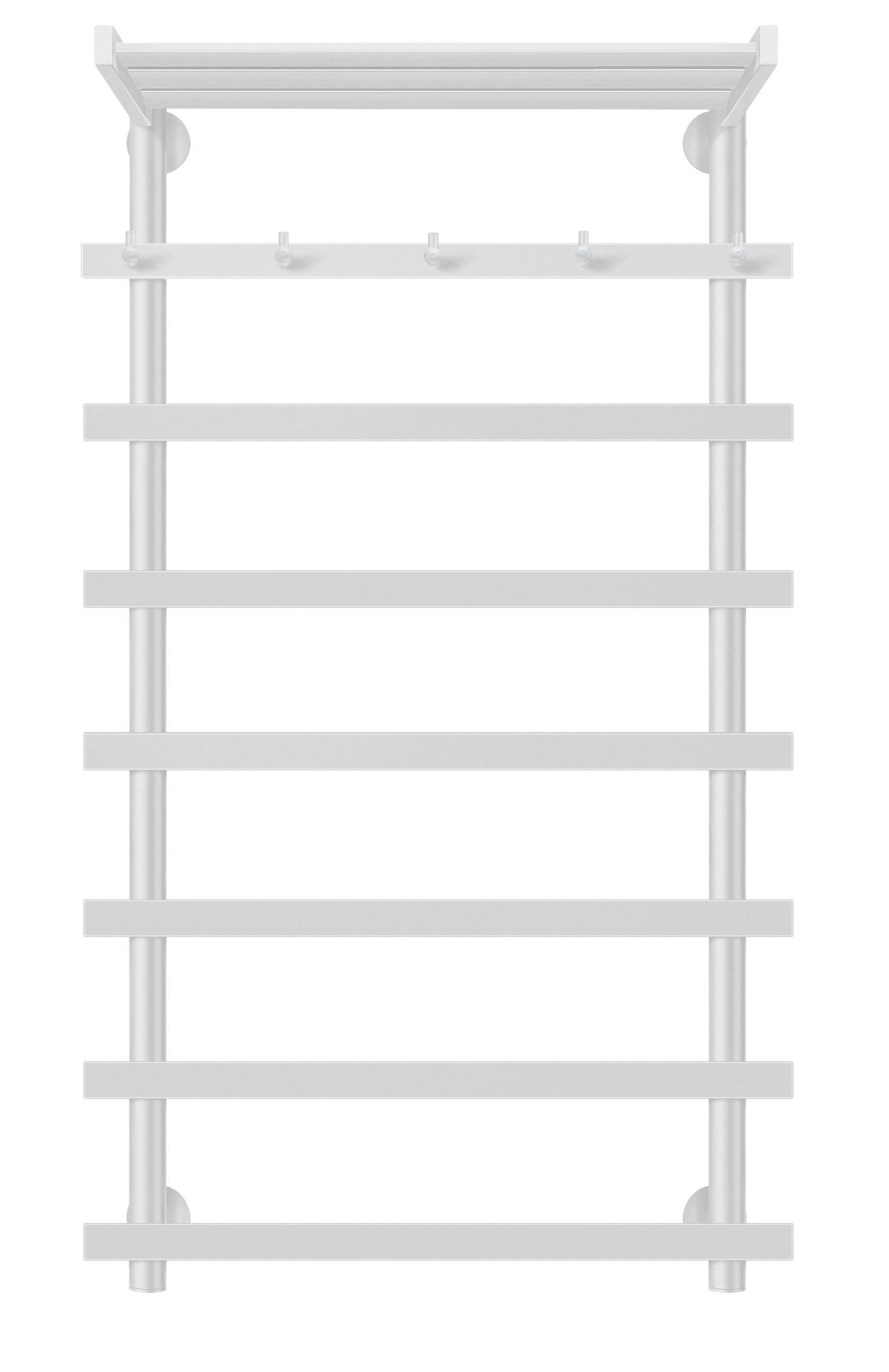 Изображение товара Полотенцесушитель водяной Secado Понтида 1 КСП 1000x600 мм белый матовый