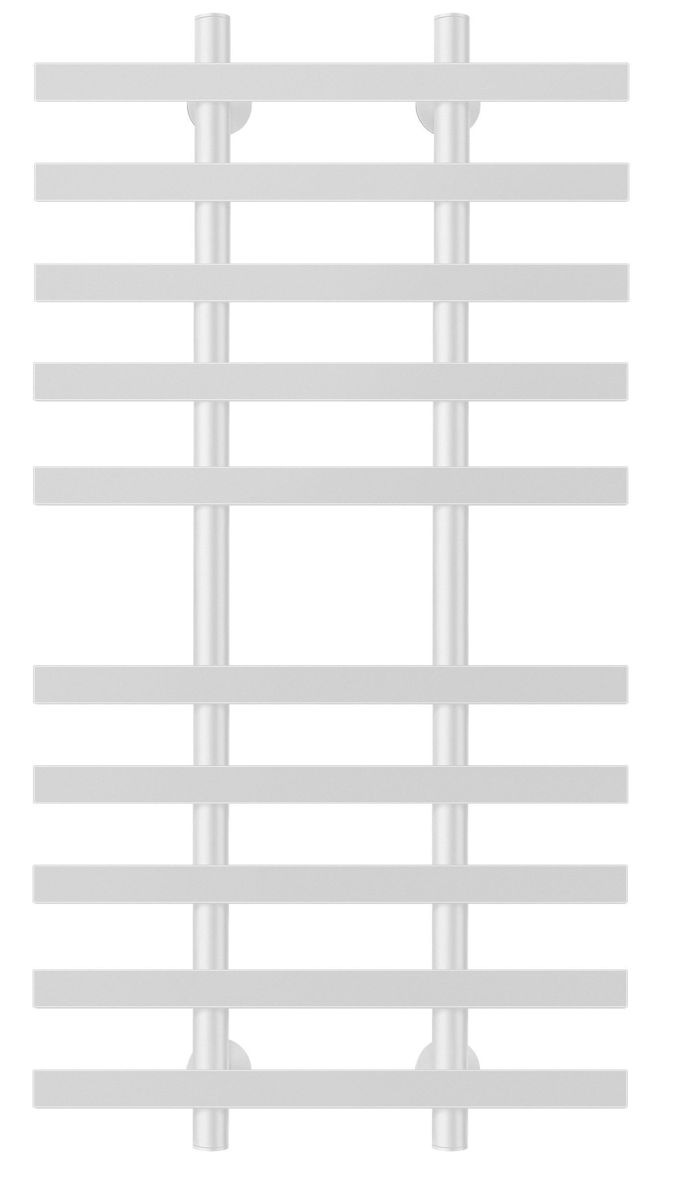 Изображение товара Полотенцесушитель водяной Secado Понтида 4 1000x500 мм белый матовый