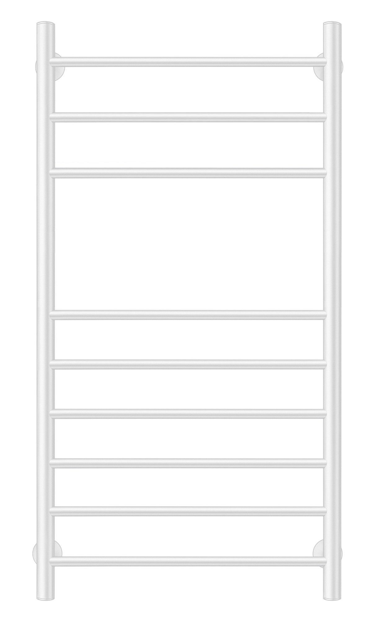 Изображение товара Полотенцесушитель водяной лесенка Secado Триада 5 1000x500 мм универсальная подводка нержавеющая сталь цвет белый матовый