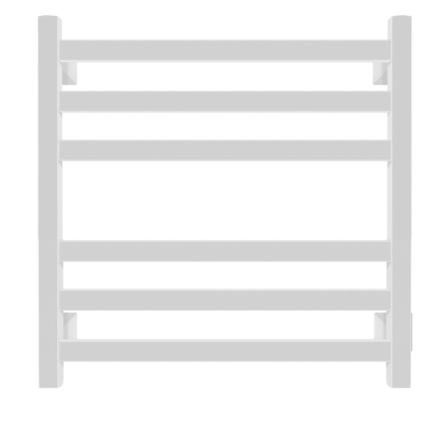 Изображение товара Полотенцесушитель водяной лесенка Secado Корсико 3 600x500 мм универсальная подводка нержавеющая сталь цвет белый матовый