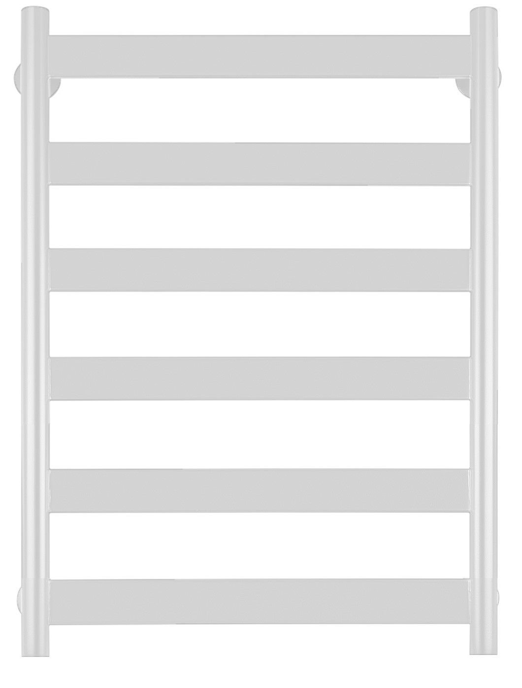 Изображение товара Полотенцесушитель водяной лесенка Secado Комано 2 800x500 мм универсальная подводка нержавеющая сталь цвет белый матовый