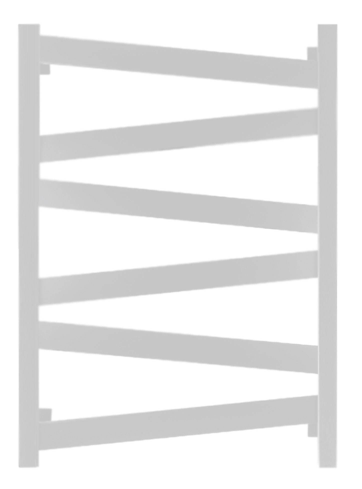 Изображение товара Водяной полотенцесушитель Мирано плюс 80x50 см из нержавеющей стали белый матовый