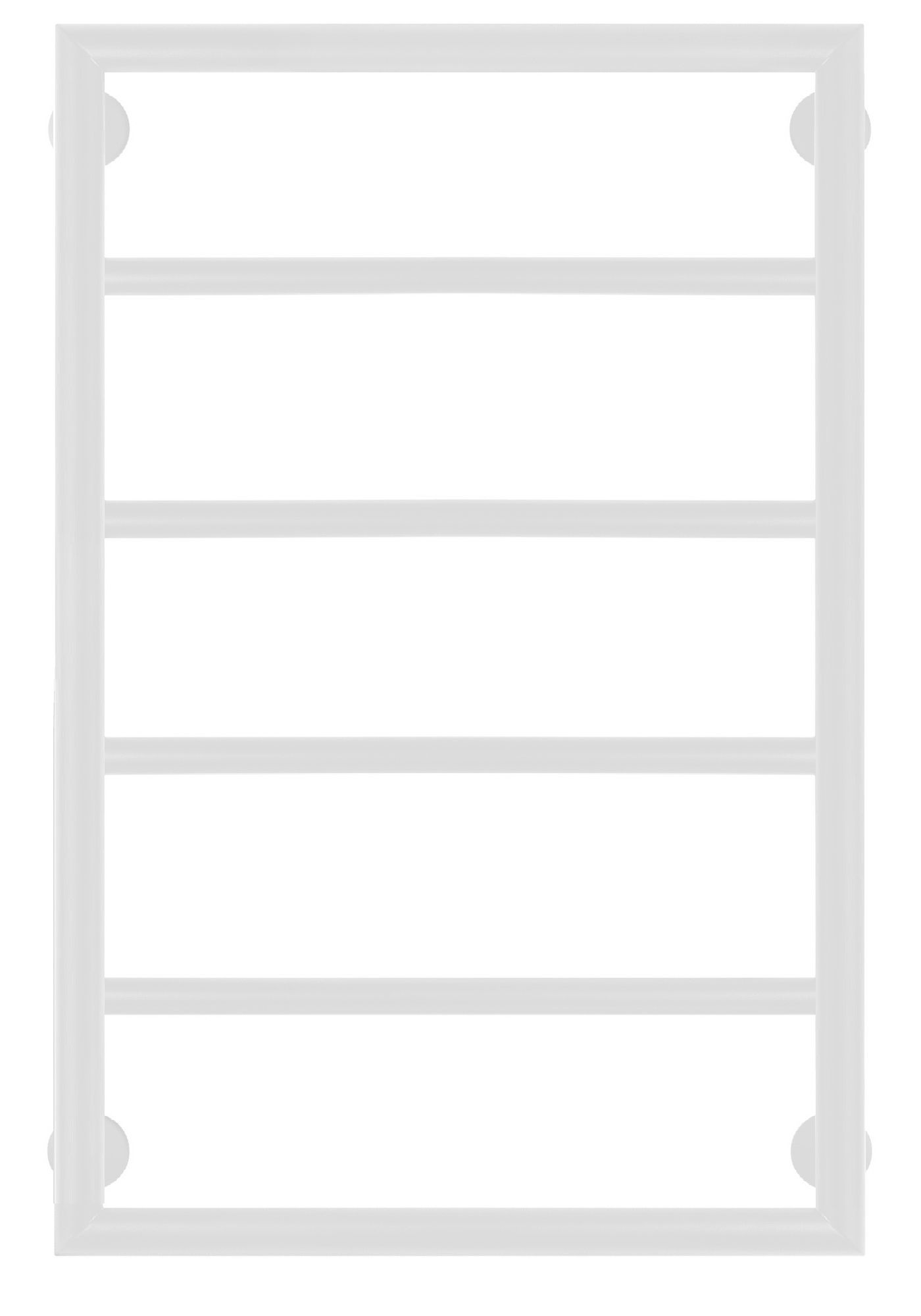 Изображение товара Полотенцесушитель водяной Secado Парма 2 800x500 мм в белом матовом цвете