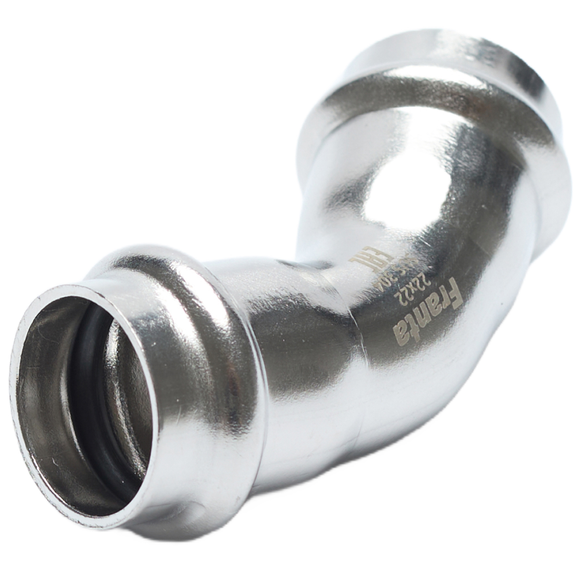 Изображение товара Угол 45° Franta 54x54 мм ВПр нержавеющая сталь Aisi 304 V75400000