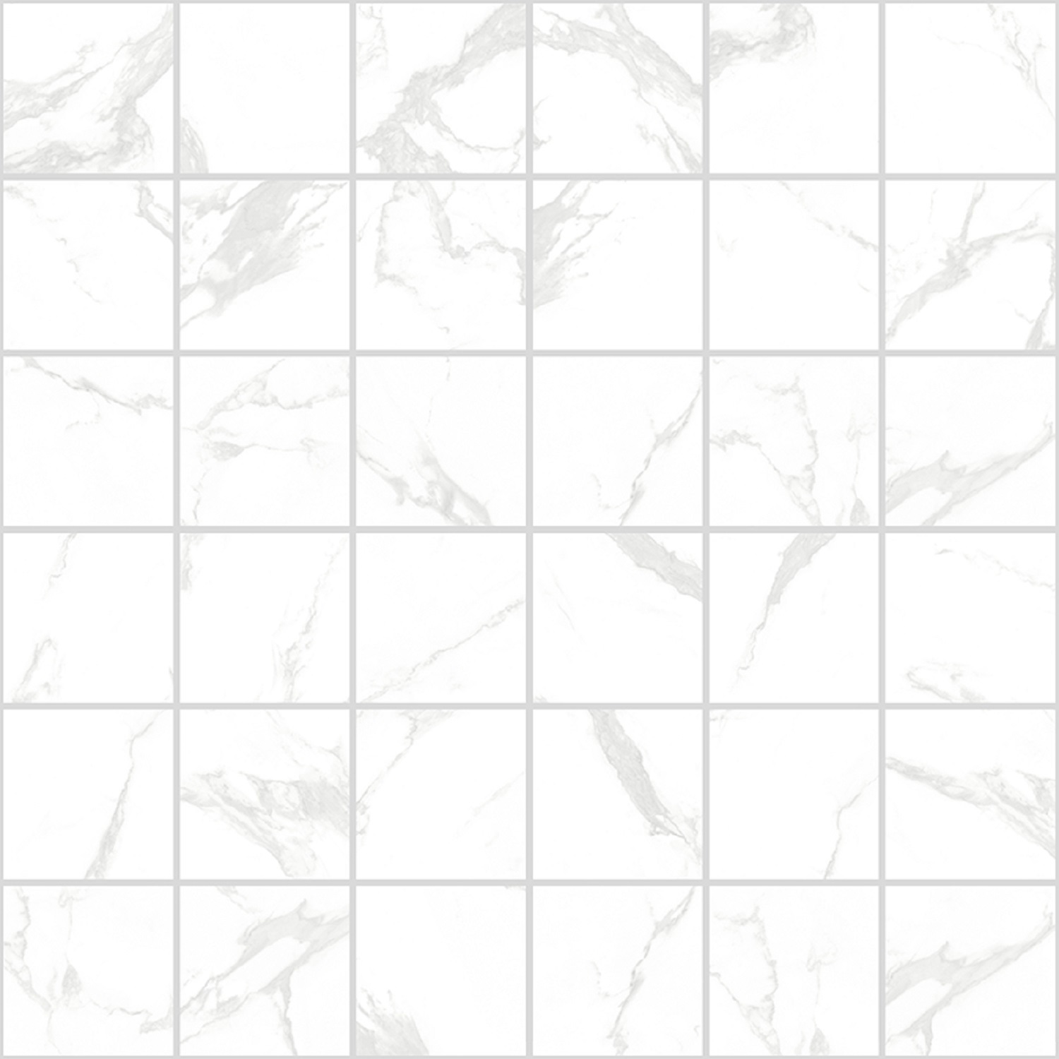 Изображение товара Мозаика Laparet Metropol bianco 30x30 глянцевая белая для стен и интерьера