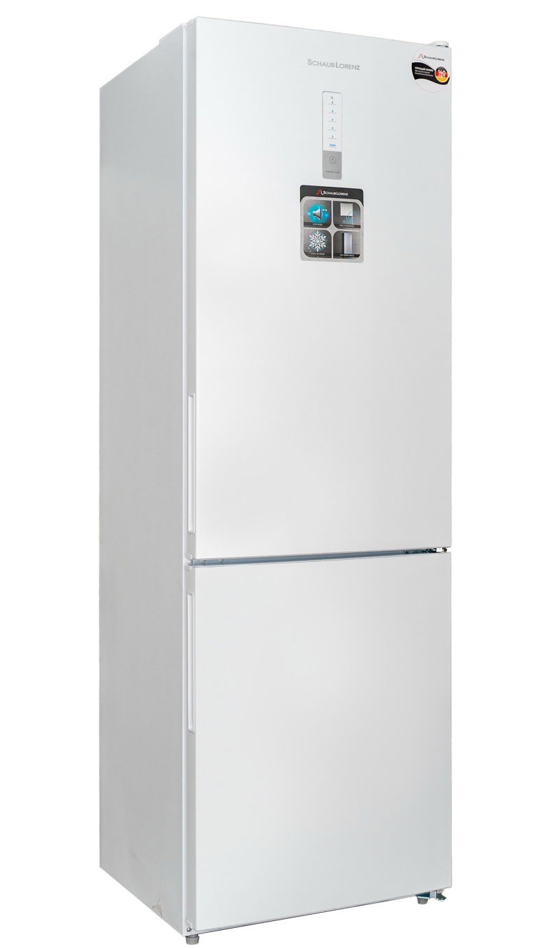 Изображение товара Двухкамерный холодильник Schaub Lorenz SLU C188D0 W 310 л белый с No Frost