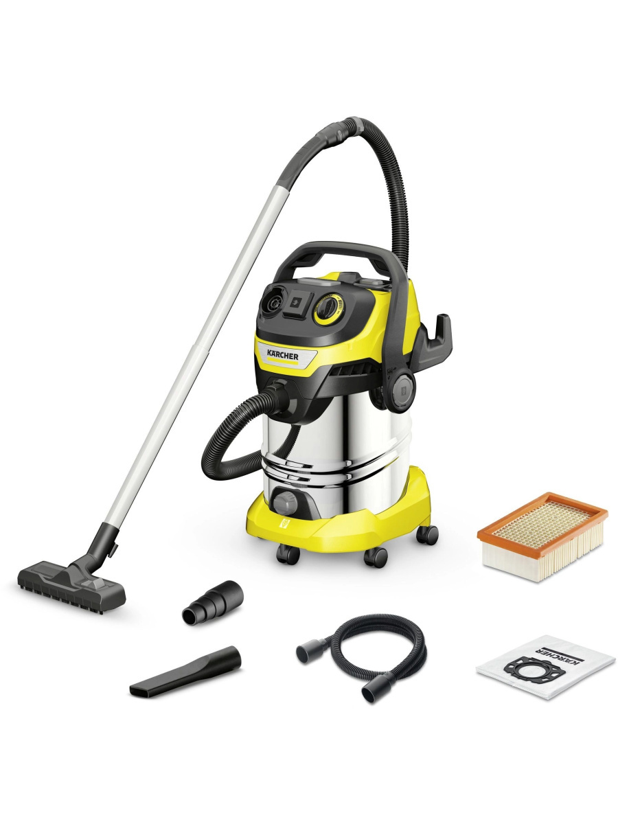 Изображение товара Пылесос строительный Karcher WD 6 P S V-30/8/35/T, 1300 Вт, 30 л