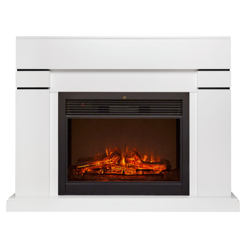 Изображение товара Каминокомплект Realflame Lindelse 26 WT с очагом Genius 26 1550Вт белый