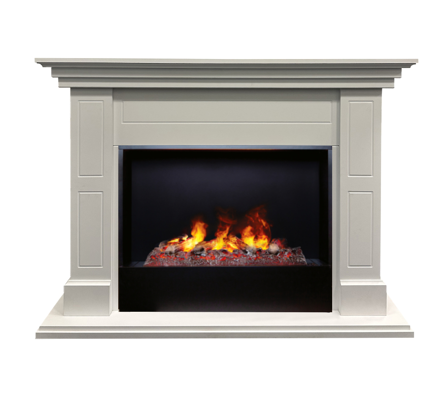 Изображение товара Каминокомплект Realflame Alicante 26/25.5 WTM-F511 с очагом Cronus CSTS63 250Вт белый