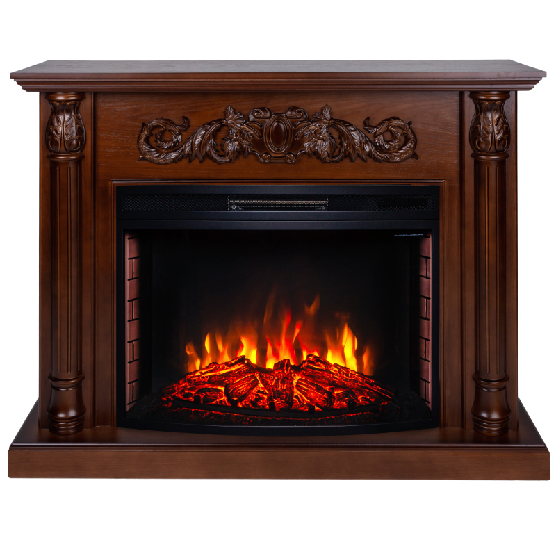 Изображение товара Каминокомплект Realflame Salford 33 NT с очагом Firespace 33 1800Вт орех