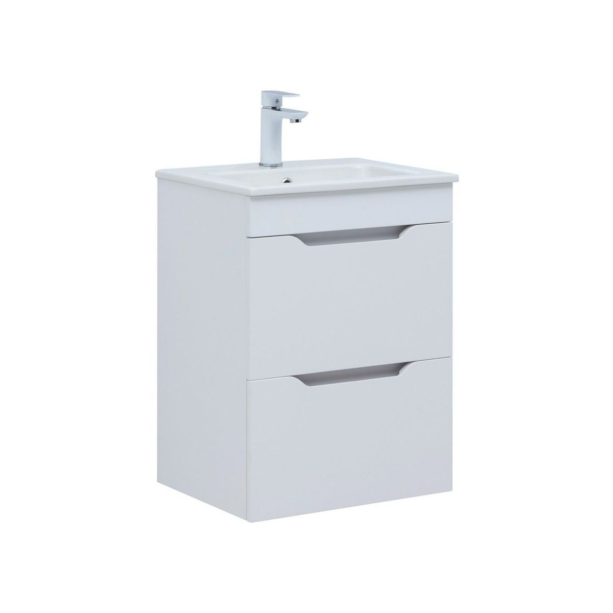 Изображение товара Тумба под раковину Aquanet 00347914 белый глянец 47.8 см с ящиками и влагостойким корпусом Изображение товара Тумба под раковину Aquanet 00347914 белый глянец 47.8 см с ящиками и влагостойким корпусом