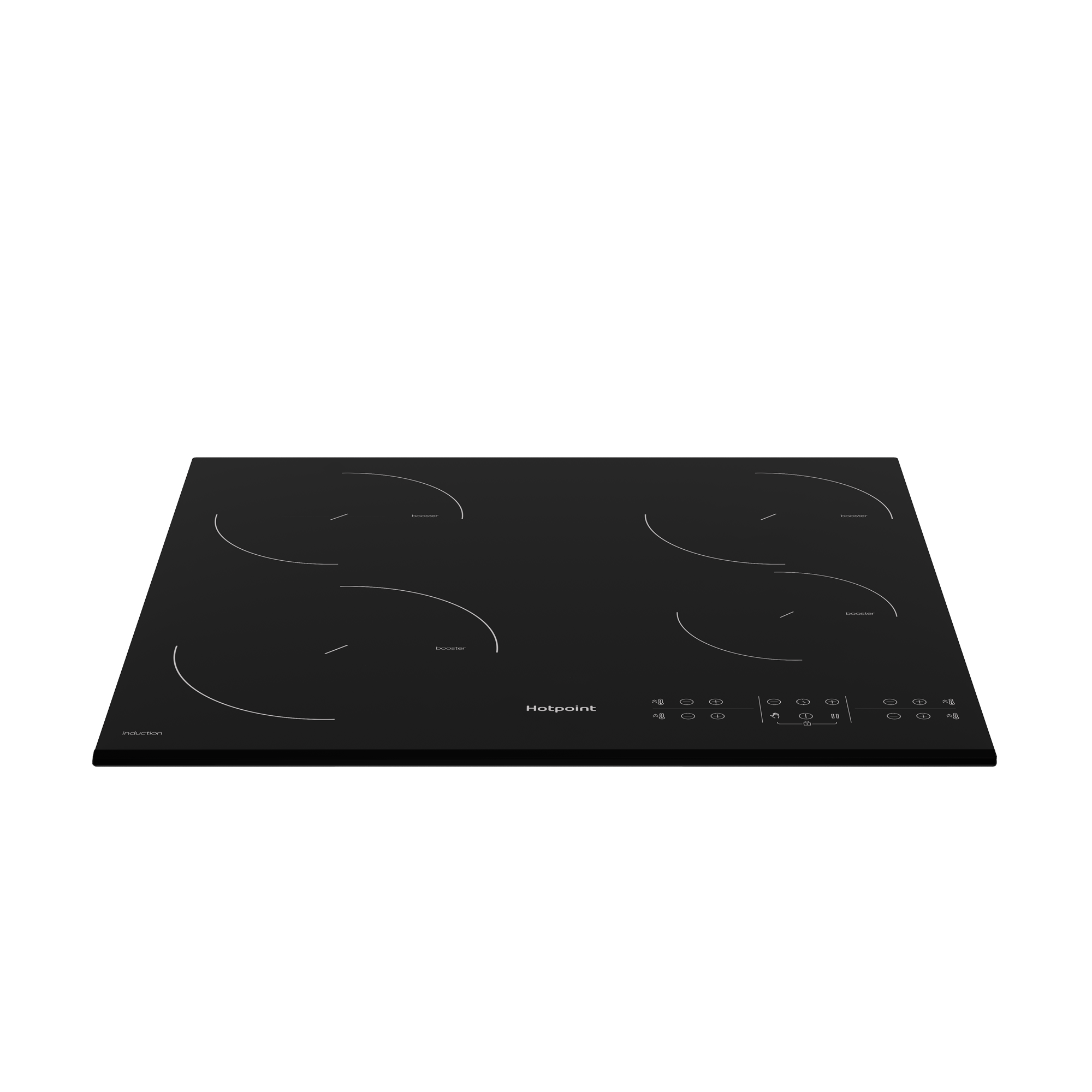 Индукционная варочная панель Hotpoint HB 2560S BF 59x5.2x52 см 4 конфорки цвет черный - 3