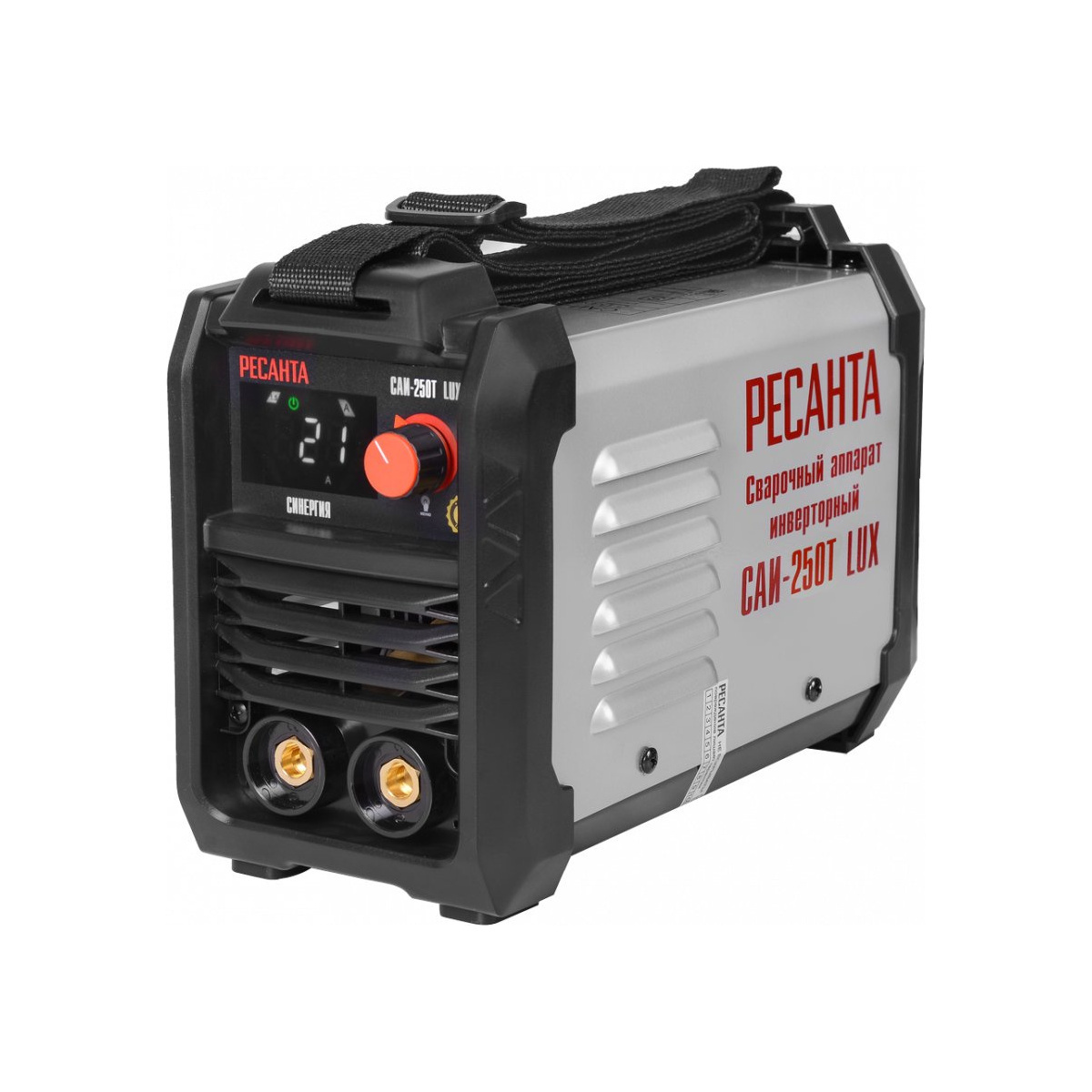Изображение товара Сварочный аппарат инверторный Ресанта САИ-250Т Lux с мощностью 250 А