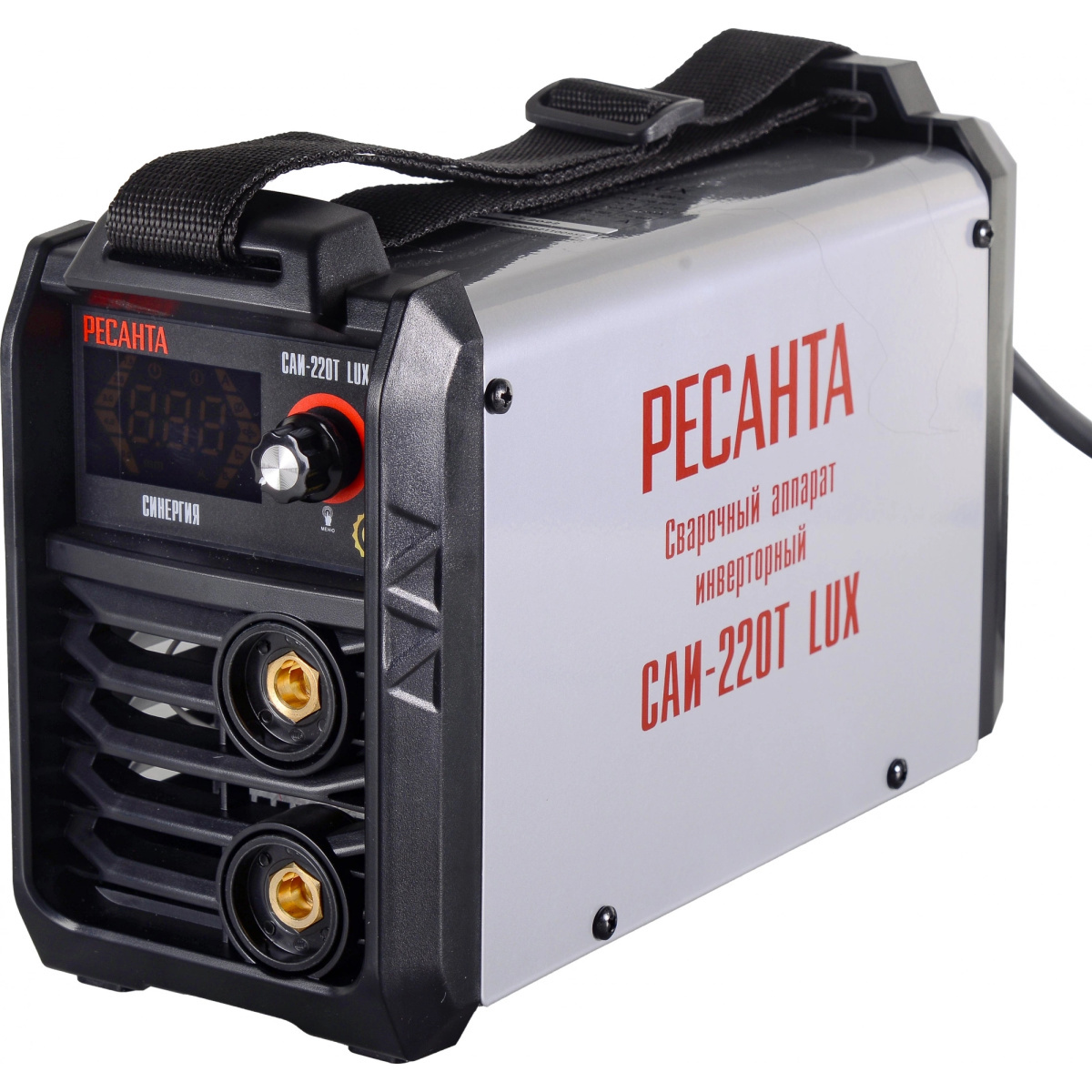 Изображение товара Инверторный сварочный аппарат Ресанта САИ-220Т Lux 220 А MMA с гарантией 5 лет