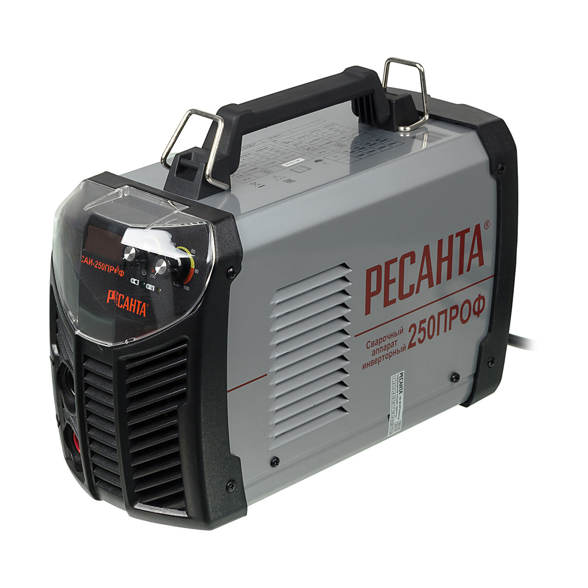 Изображение товара Инверторный сварочный аппарат Ресанта САИ 250ПРОФ 250 А для бытовых и профессиональных задач