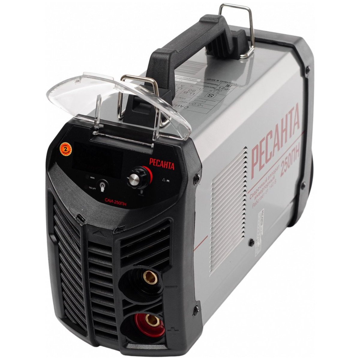 Изображение товара Сварочный аппарат Ресанта САИ-250ПН 250 А, MMA, цифровой дисплей