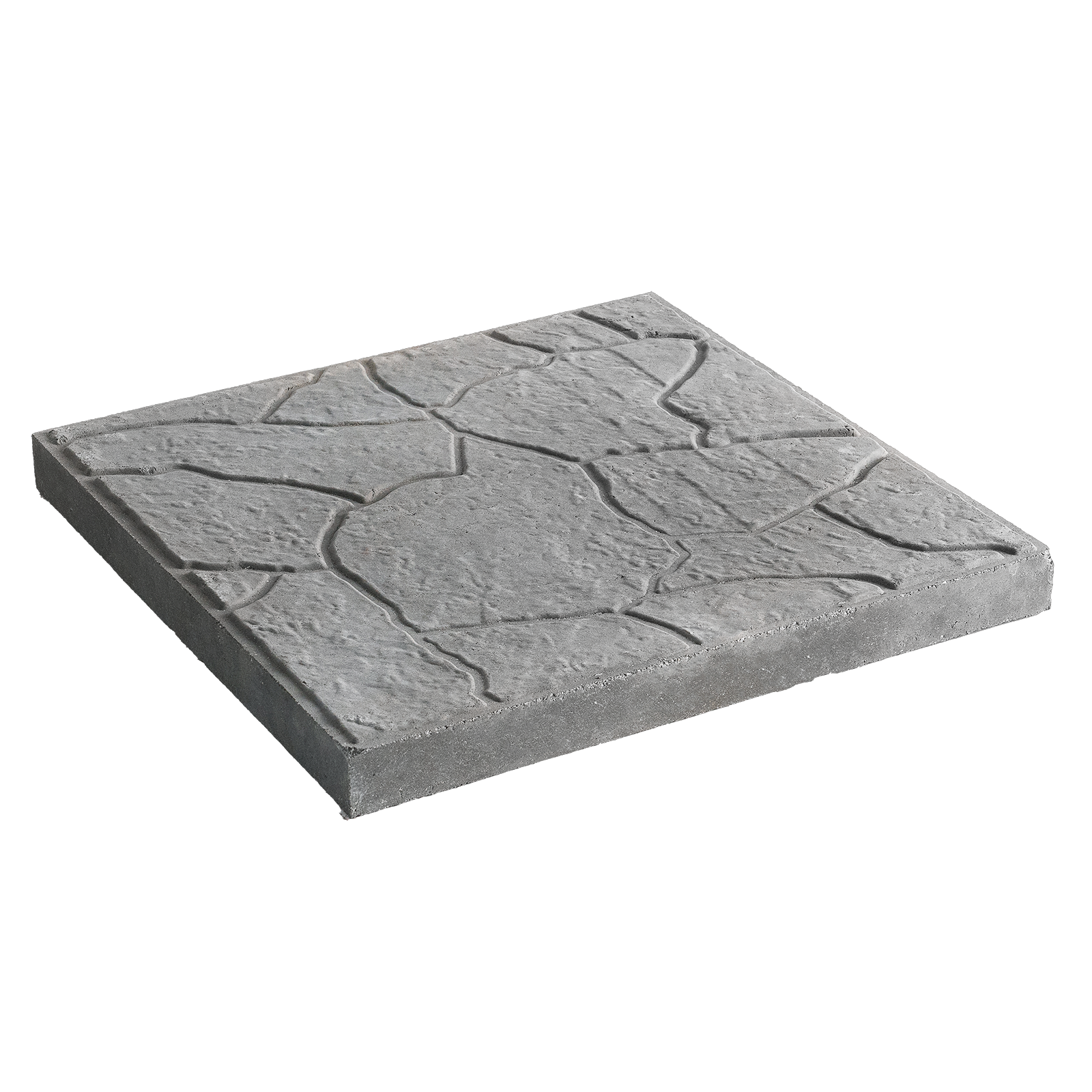 Тротуарная плитка Тучка 300x300x27 мм серый - 1