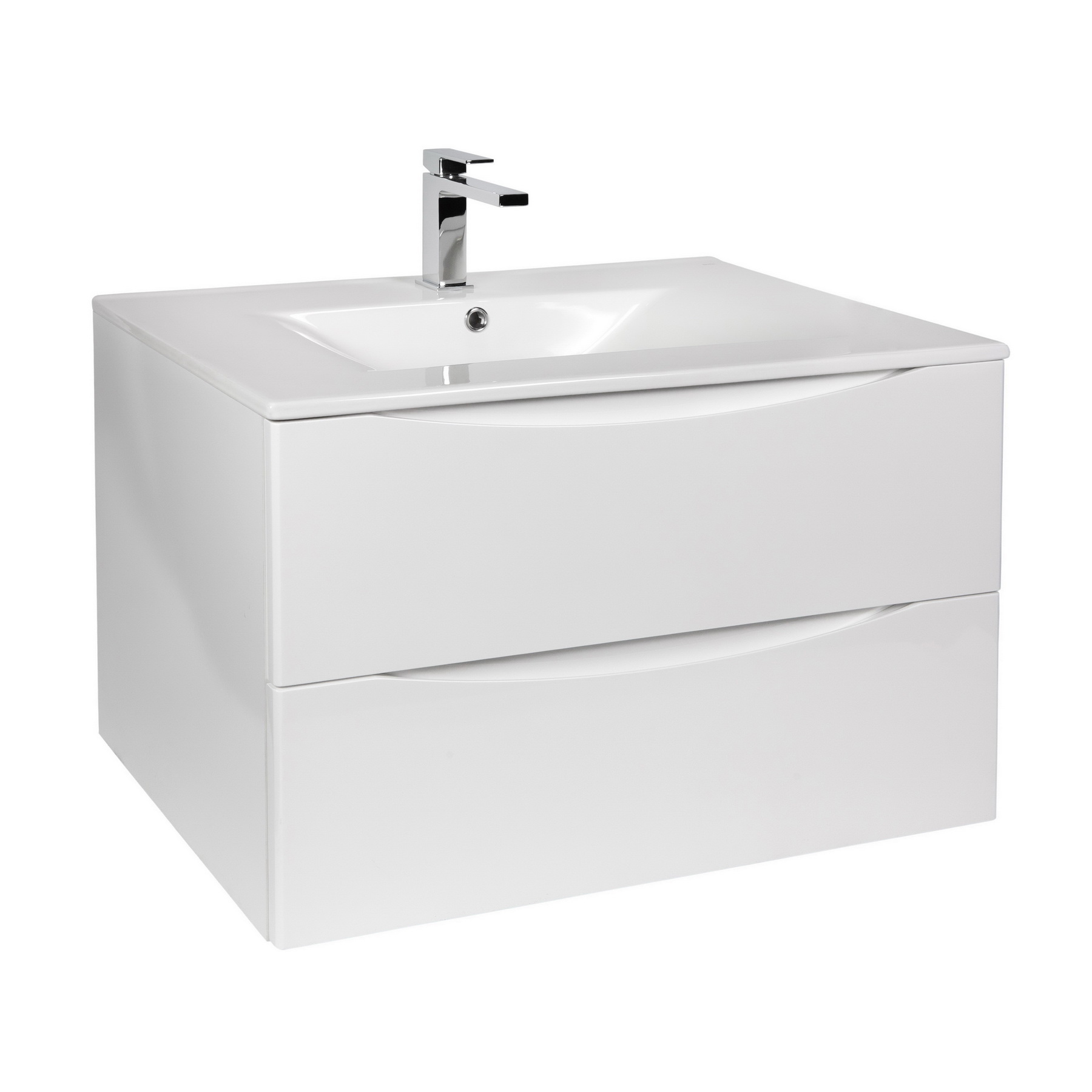 Изображение товара Тумба подвесная BOND TLM-01800-S05 с белой раковиной 80 см